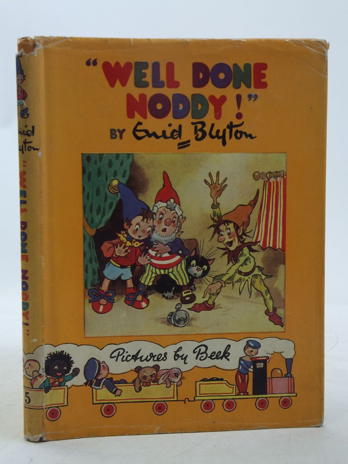 Photo of WELL DONE NODDY! written by Blyton, Enid illustrated by Beek,  published by Sampson Low, Marston &amp; Co. Ltd. (STOCK CODE: 2118388)  for sale by Stella & Rose's Books