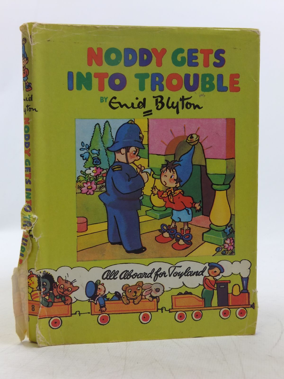 Photo of NODDY GETS INTO TROUBLE written by Blyton, Enid illustrated by Brooks, Mary published by Sampson Low, Marston &amp; Co. Ltd., The Richards Press Ltd. (STOCK CODE: 2118910)  for sale by Stella & Rose's Books