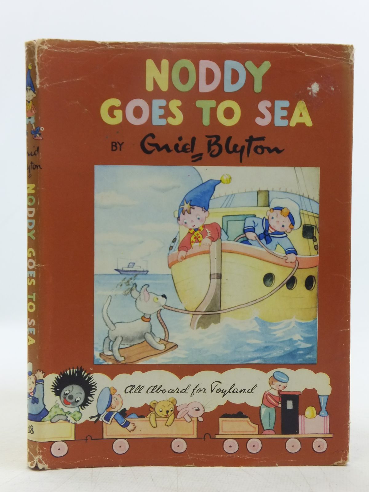 Photo of NODDY GOES TO SEA written by Blyton, Enid illustrated by Wienk, Peter published by Sampson Low, Marston &amp; Co. Ltd., Dennis Dobson Ltd. (STOCK CODE: 2118924)  for sale by Stella & Rose's Books