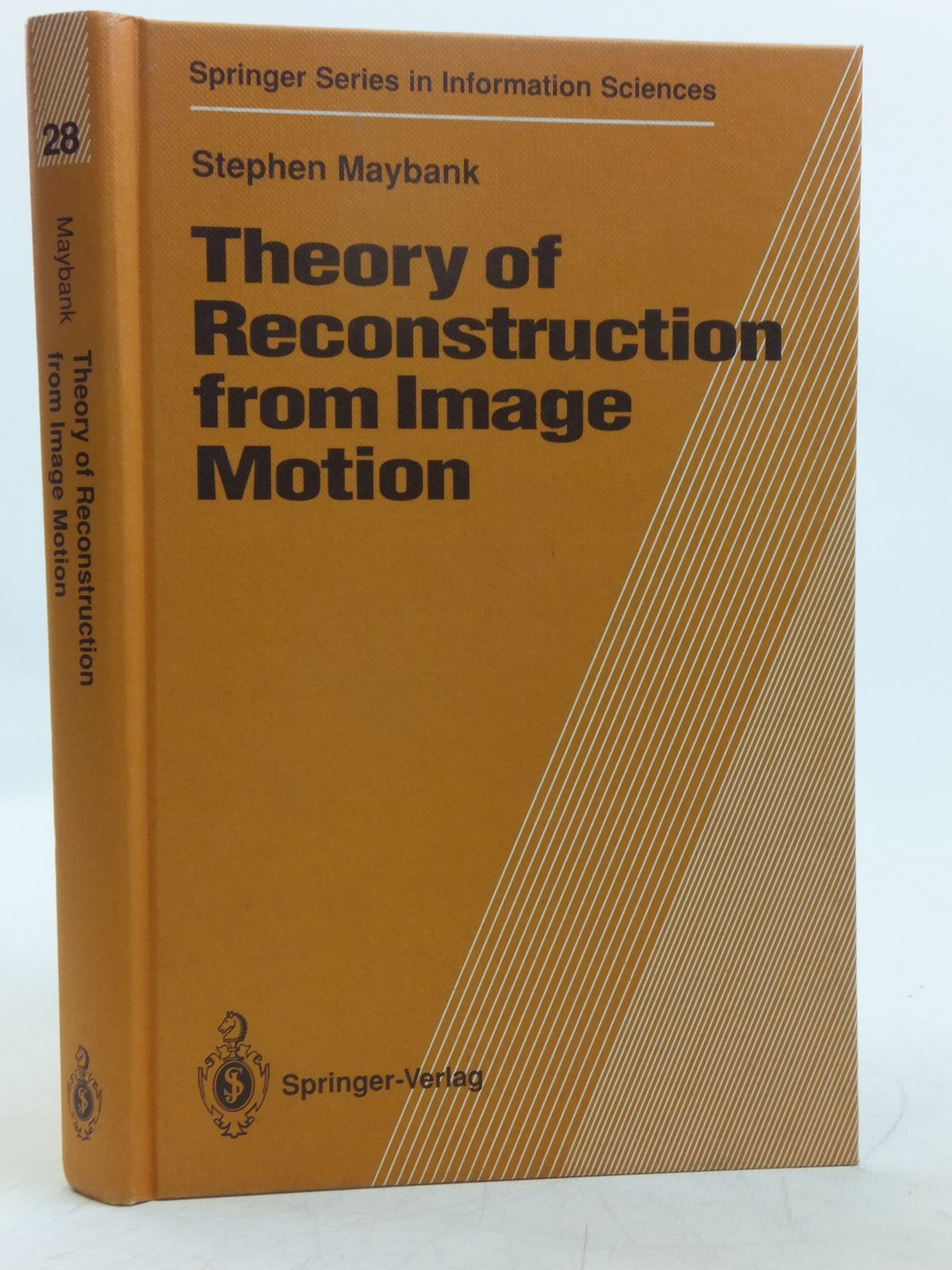 Photo of THEORY OF RECONSTRUCTION FROM IMAGE MOTION written by Maybank, Stephen published by Springer-Verlag (STOCK CODE: 2118967)  for sale by Stella & Rose's Books