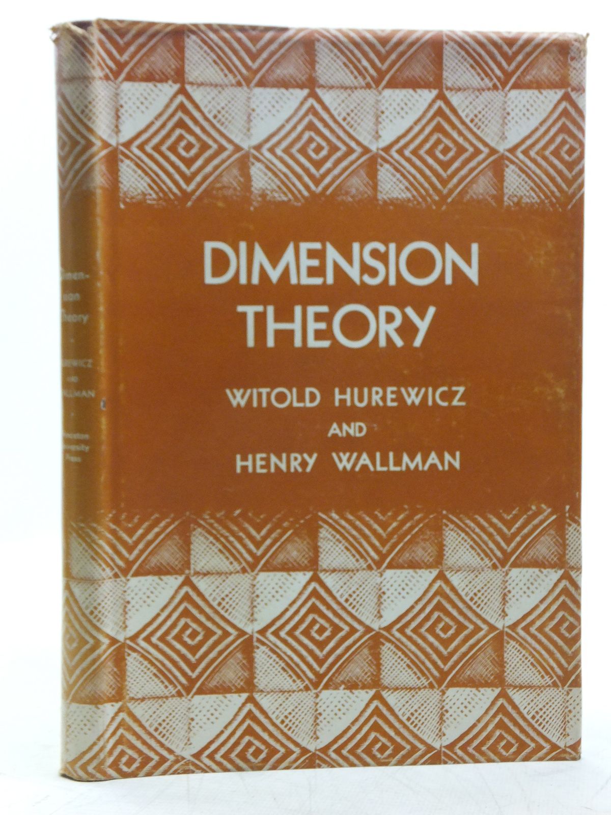 Photo of DIMENSION THEORY written by Hurewicz, Witold Wallman, Henry published by Princeton University Press (STOCK CODE: 2119127)  for sale by Stella & Rose's Books