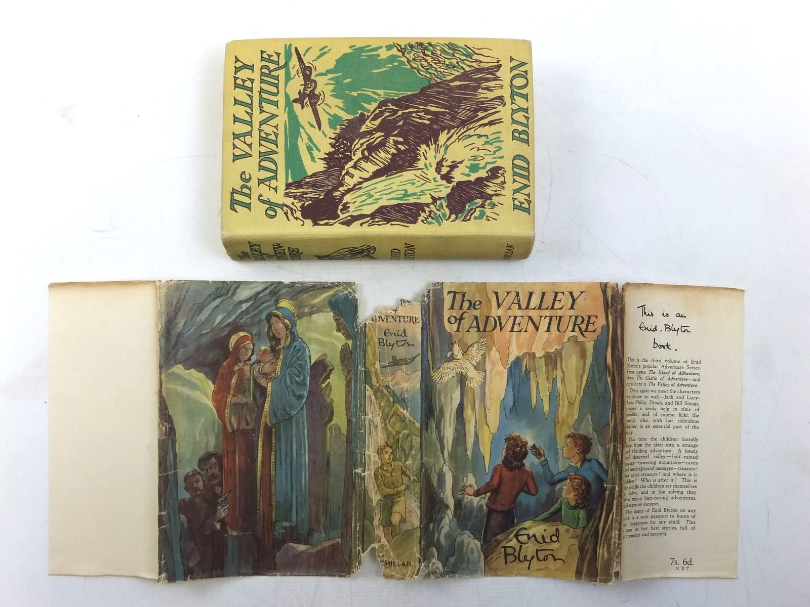 Photo of THE VALLEY OF ADVENTURE written by Blyton, Enid illustrated by Tresilian, Stuart published by Macmillan & Co. Ltd. (STOCK CODE: 2119195)  for sale by Stella & Rose's Books