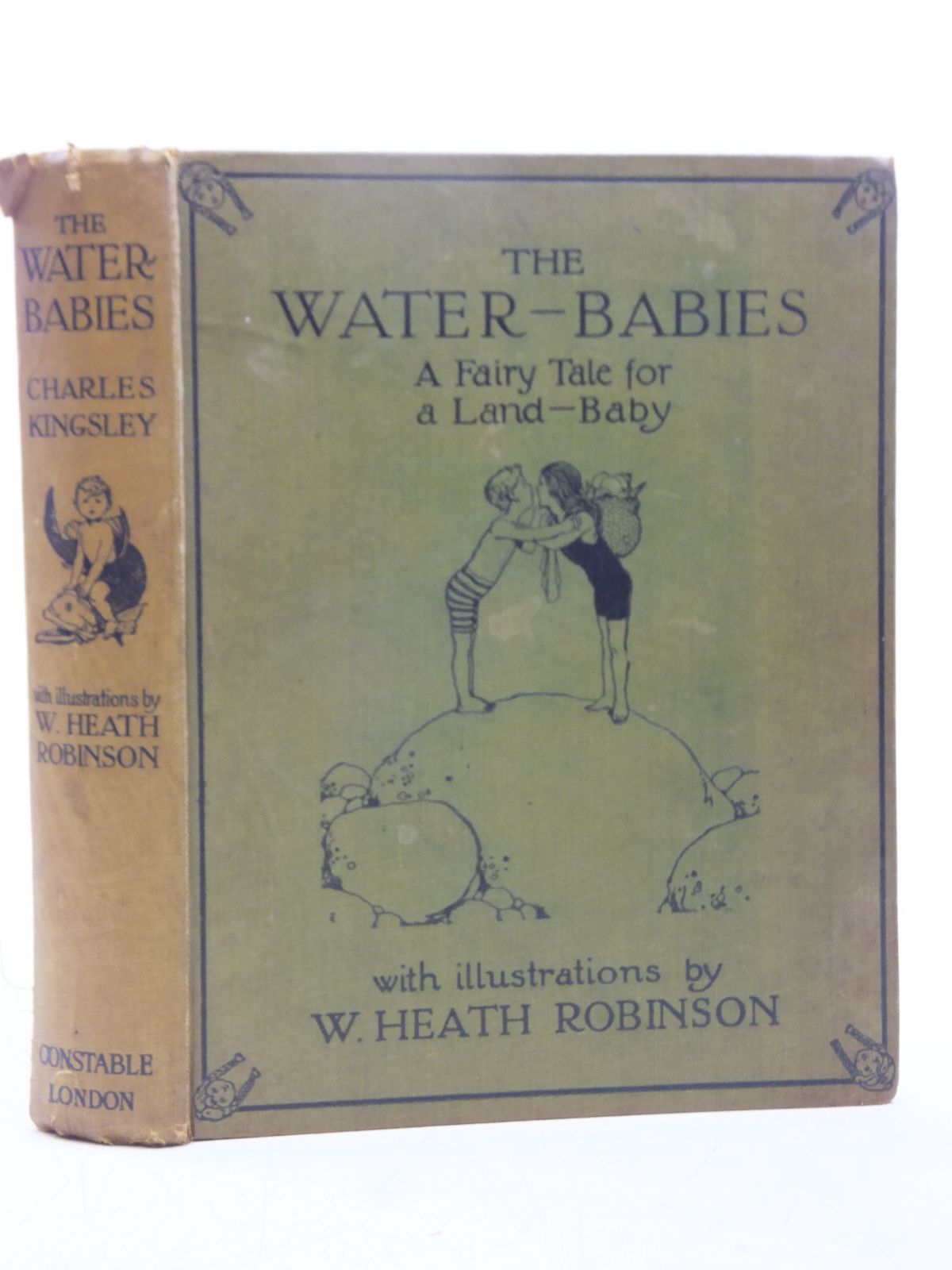 Photo of THE WATER-BABIES written by Kingsley, Charles illustrated by Robinson, W. Heath published by Constable &amp; Co. Ltd. (STOCK CODE: 2119373)  for sale by Stella & Rose's Books
