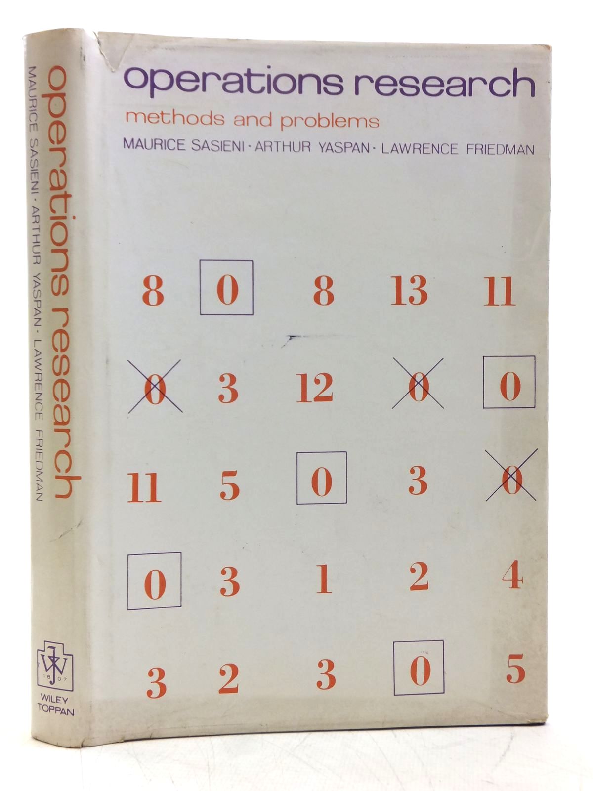 Photo of OPERATIONS RESEARCH METHODS AND PROBLEMS- Stock Number: 2119496