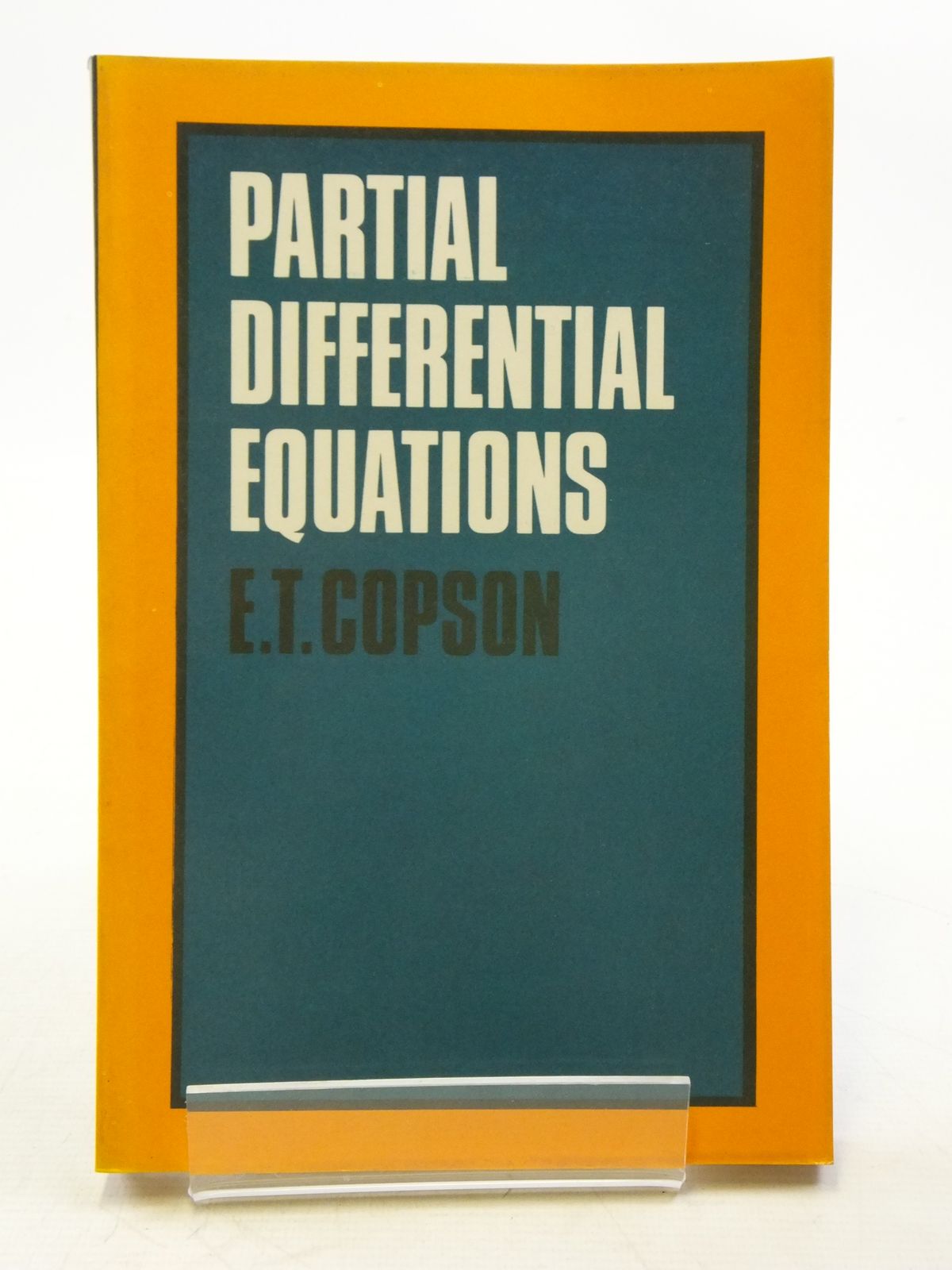 Photo of PARTIAL DIFFERENTIAL EQUATIONS- Stock Number: 2120134