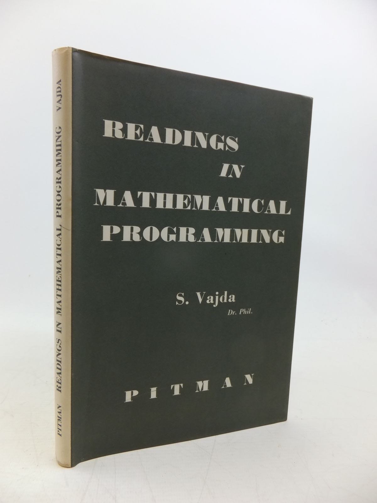 Photo of READINGS IN MATHEMATICAL PROGRAMMING written by Vajda, S. published by Sir Isaac Pitman &amp; Sons Ltd. (STOCK CODE: 2120317)  for sale by Stella & Rose's Books