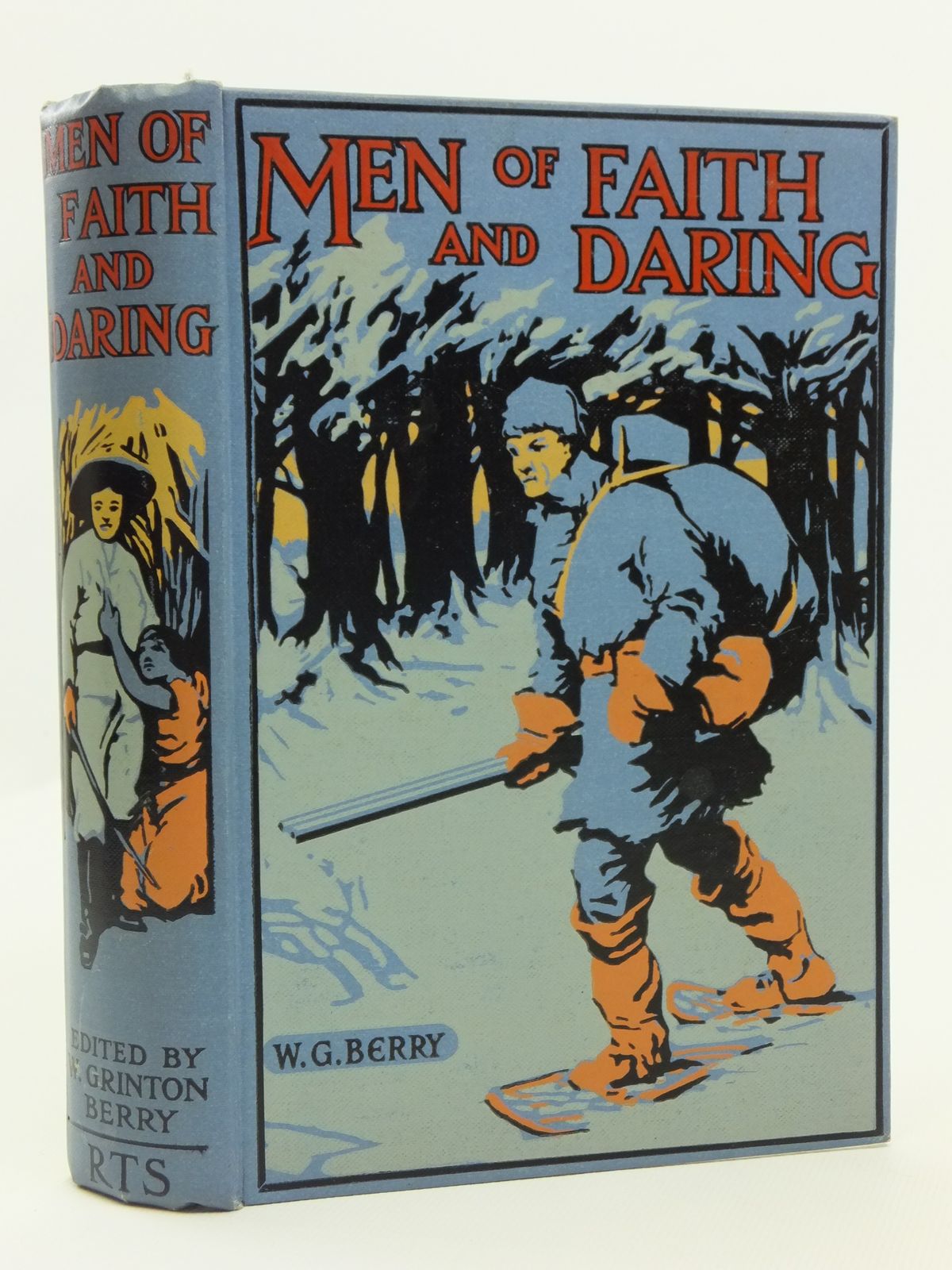 Photo of MEN OF FAITH AND DARING written by Berry, W. Grinton illustrated by Wood, Stanley L. published by The Boy's Own Paper (STOCK CODE: 2120755)  for sale by Stella & Rose's Books