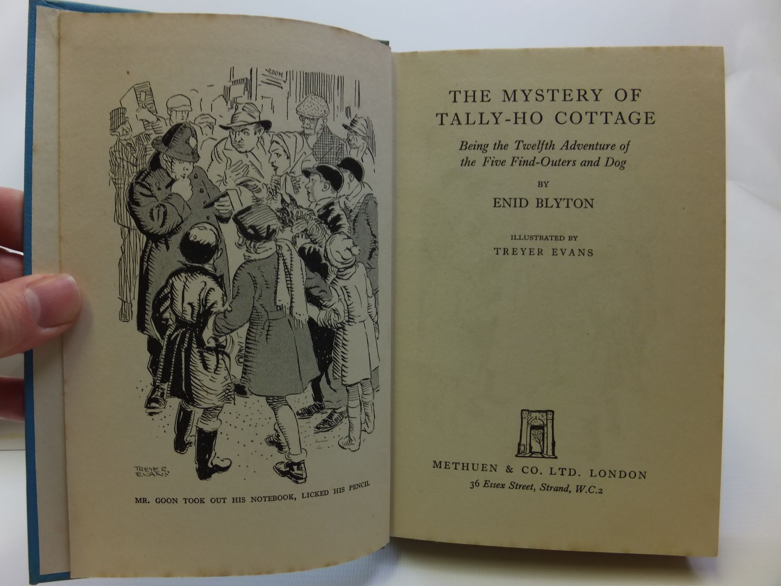 Stella & Rose's Books : THE MYSTERY OF TALLY-HO COTTAGE Written By Enid ...