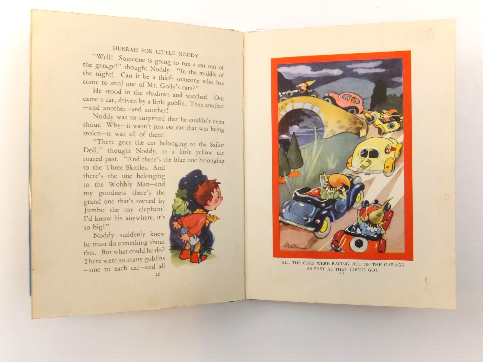 Photo of HURRAH FOR LITTLE NODDY written by Blyton, Enid illustrated by Beek,  published by Sampson Low, Marston & Co. Ltd. (STOCK CODE: 2121843)  for sale by Stella & Rose's Books
