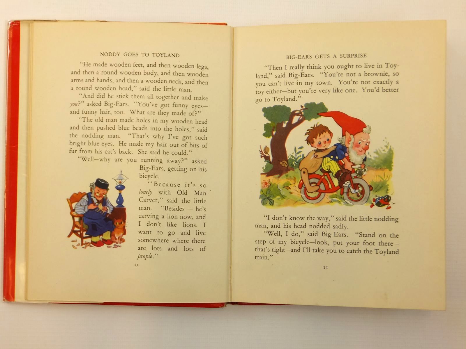 Photo of NODDY GOES TO TOYLAND written by Blyton, Enid illustrated by Beek,  published by Sampson Low, Marston & Co. Ltd. (STOCK CODE: 2121844)  for sale by Stella & Rose's Books