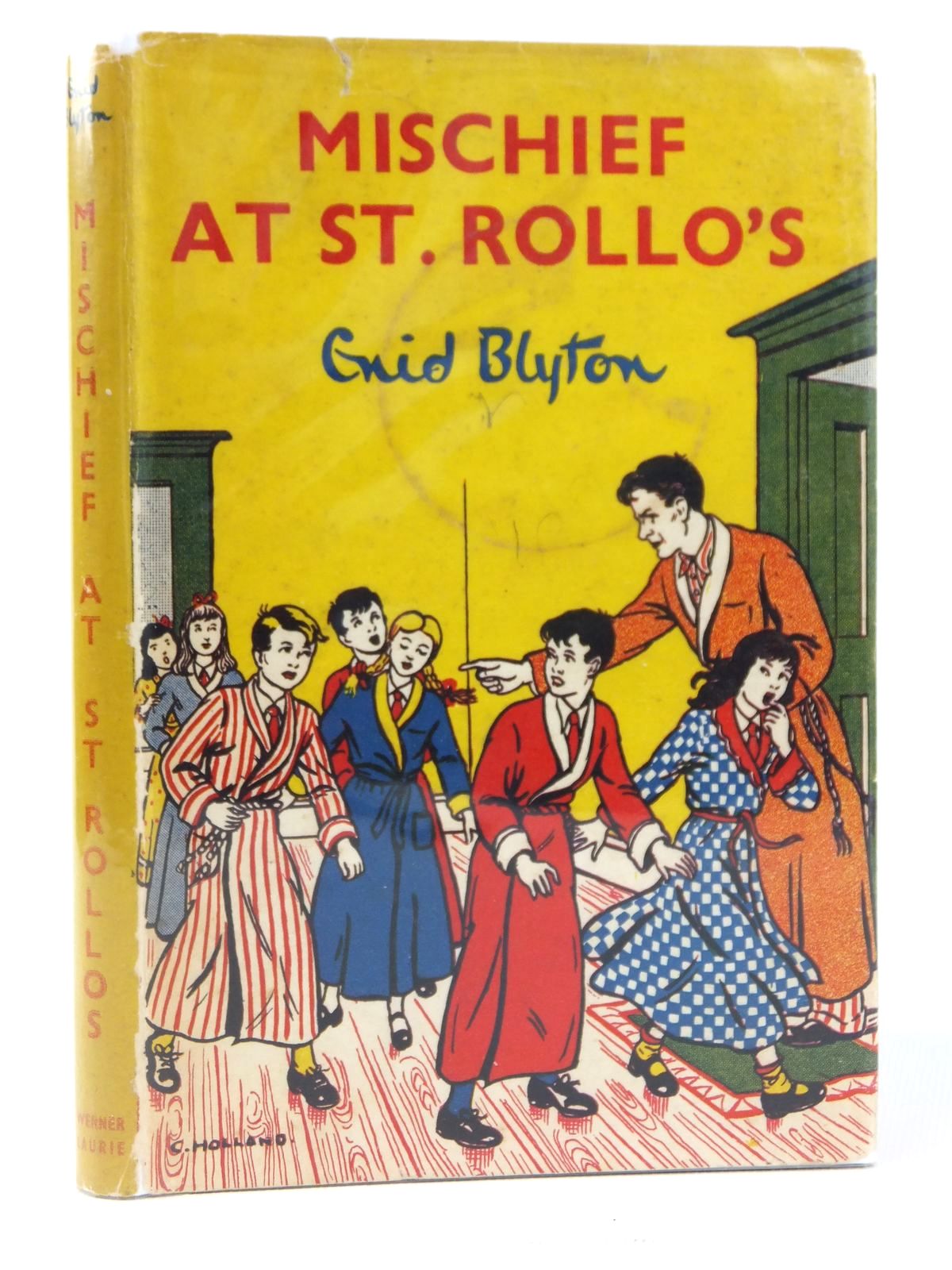 Photo of MISCHIEF AT ST. ROLLO'S written by Blyton, Enid illustrated by Holland, C. published by Werner Laurie (STOCK CODE: 2122069)  for sale by Stella & Rose's Books