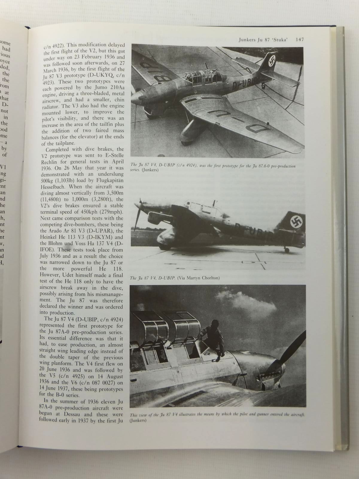 Stella & Rose's Books : JUNKERS AIRCRAFT AND ENGINES 1913-1945