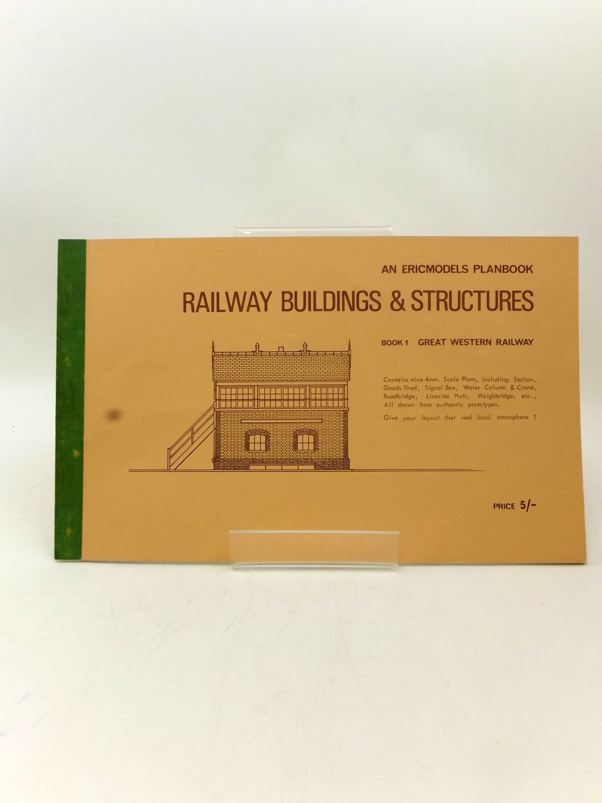 Photo of AN ERICMODELS PLANBOOK RAILWAY BUILDINGS &amp; STRUCTURES BOOK 1 GREAT WESTERN RAILWAY published by Ericmodels (STOCK CODE: 2123245)  for sale by Stella & Rose's Books