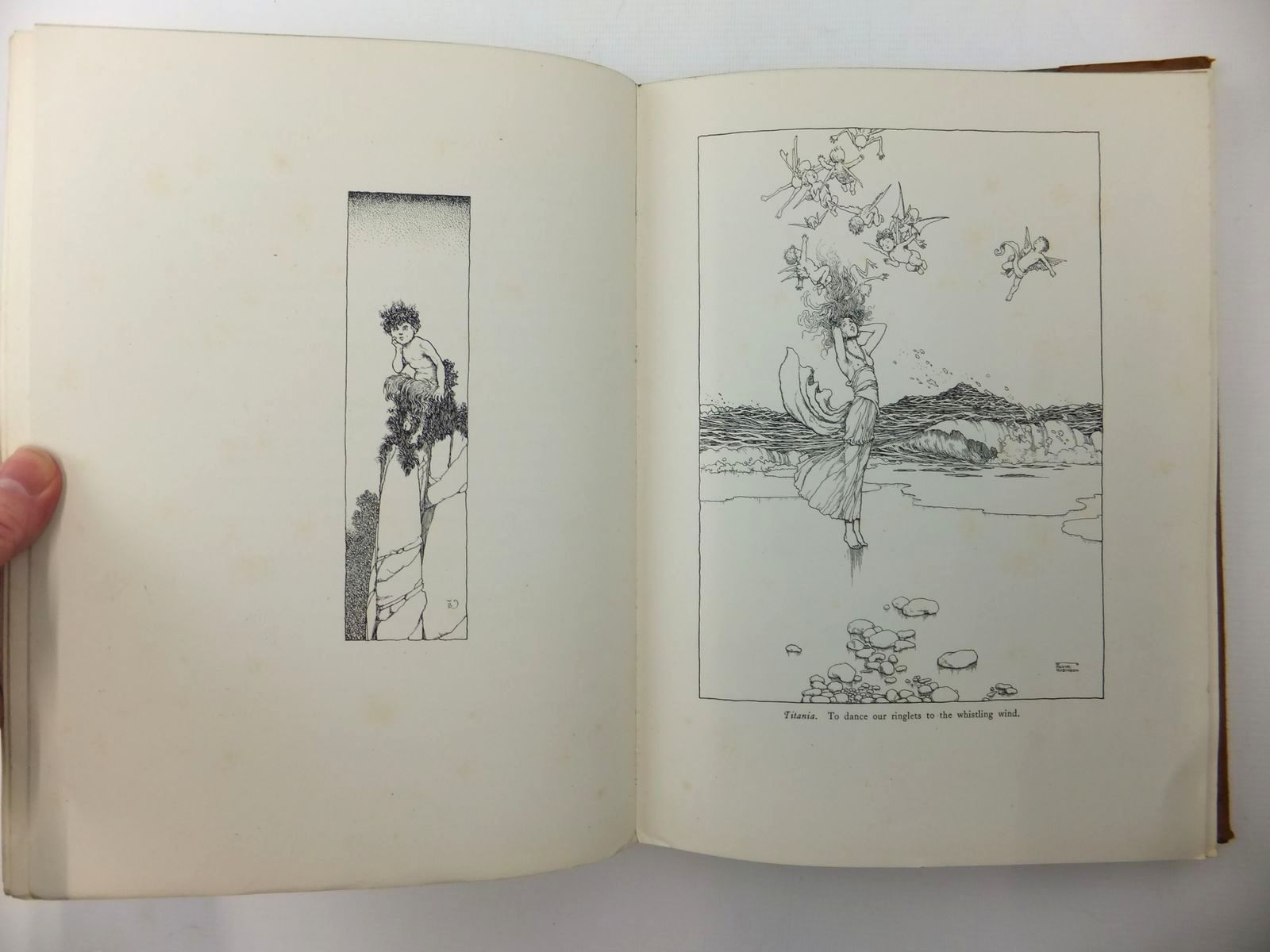 Photo of A MIDSUMMER NIGHTS DREAM written by Shakespeare, William illustrated by Robinson, W. Heath published by Constable and Company Ltd. (STOCK CODE: 2123538)  for sale by Stella & Rose's Books