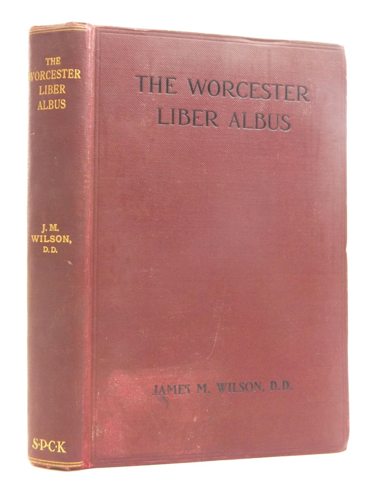 Photo of THE WORCESTER LIBER ALBUS written by Wilson, James M. published by Society for Promoting Christian Knowledge (STOCK CODE: 2123754)  for sale by Stella & Rose's Books