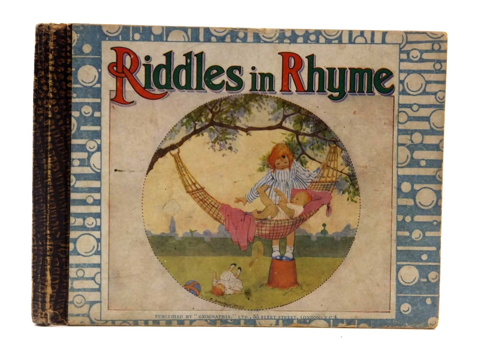 Photo of ORIGINAL RIDDLES IN RHYME illustrated by Rees, E. Dorothy published by Geographia Ltd. (STOCK CODE: 2124069)  for sale by Stella & Rose's Books