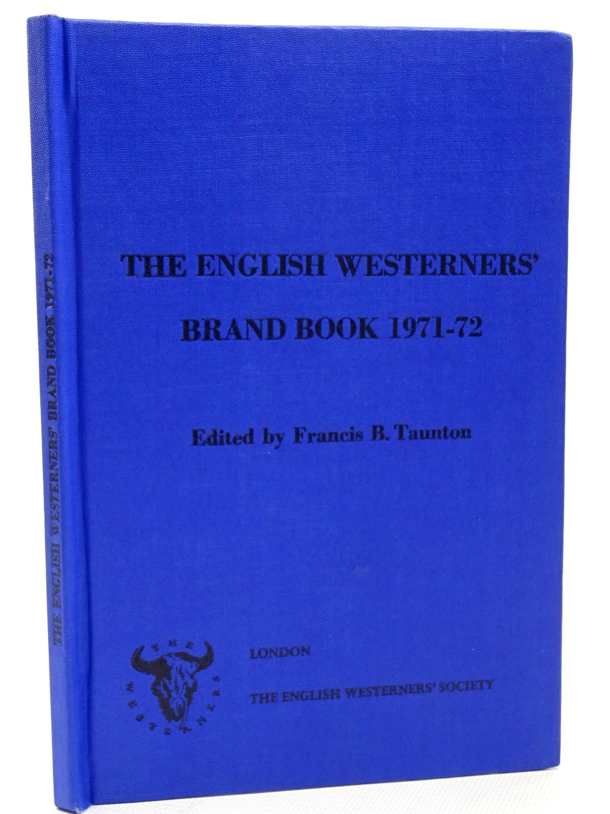 Photo of THE ENGLISH WESTERNERS' BRAND BOOK 1971-72- Stock Number: 2124547