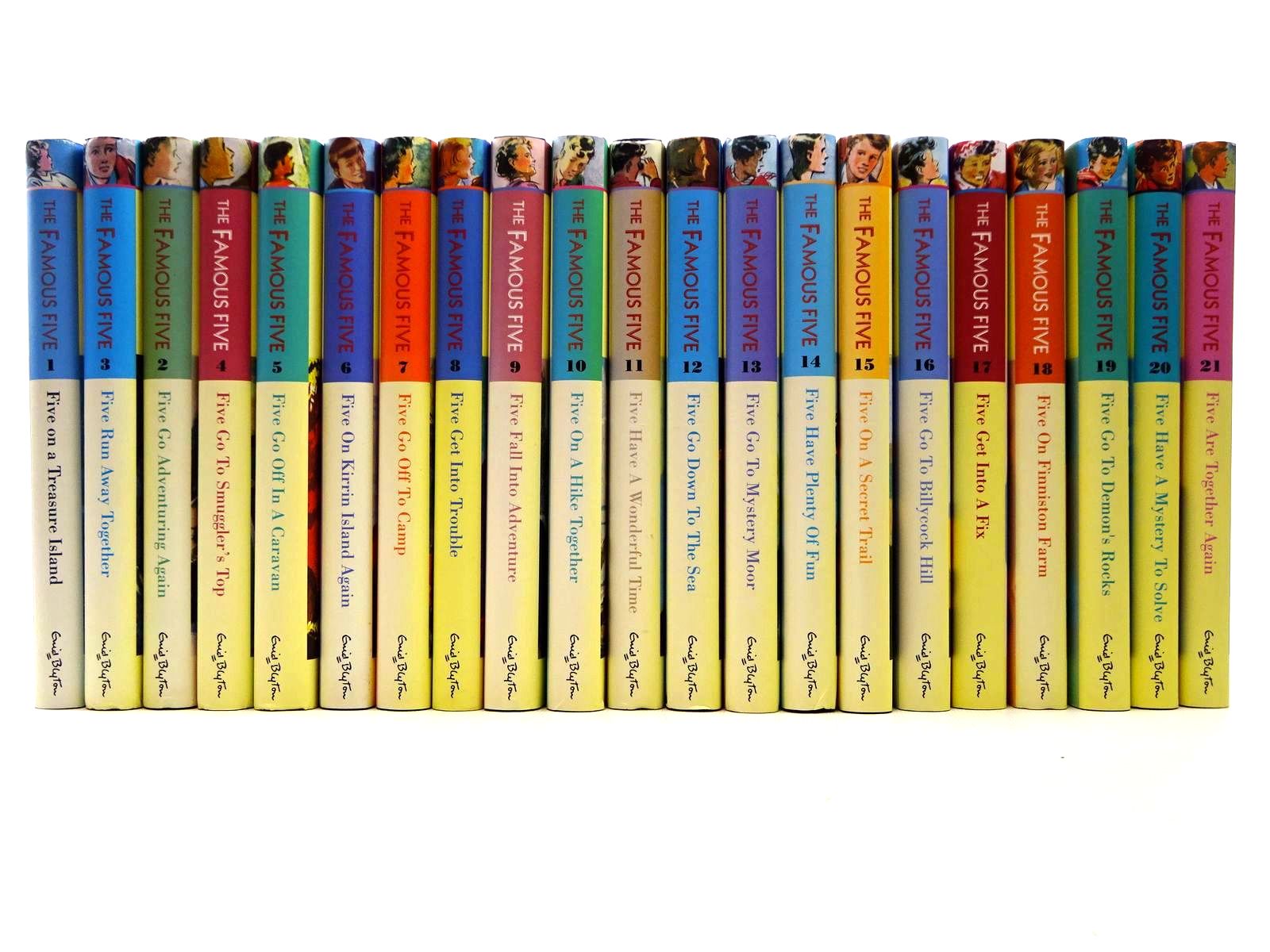 Stella & Rose's Books : THE FAMOUS FIVE (21 VOLUME SET) Written By Enid ...