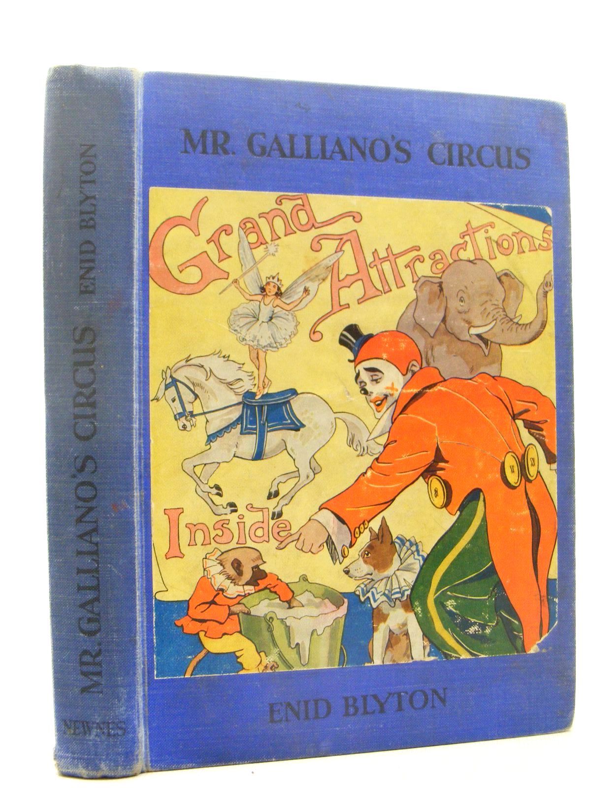 Photo of MR. GALLIANO'S CIRCUS written by Blyton, Enid illustrated by Davie, E.H. published by George Newnes Limited (STOCK CODE: 2124934)  for sale by Stella & Rose's Books