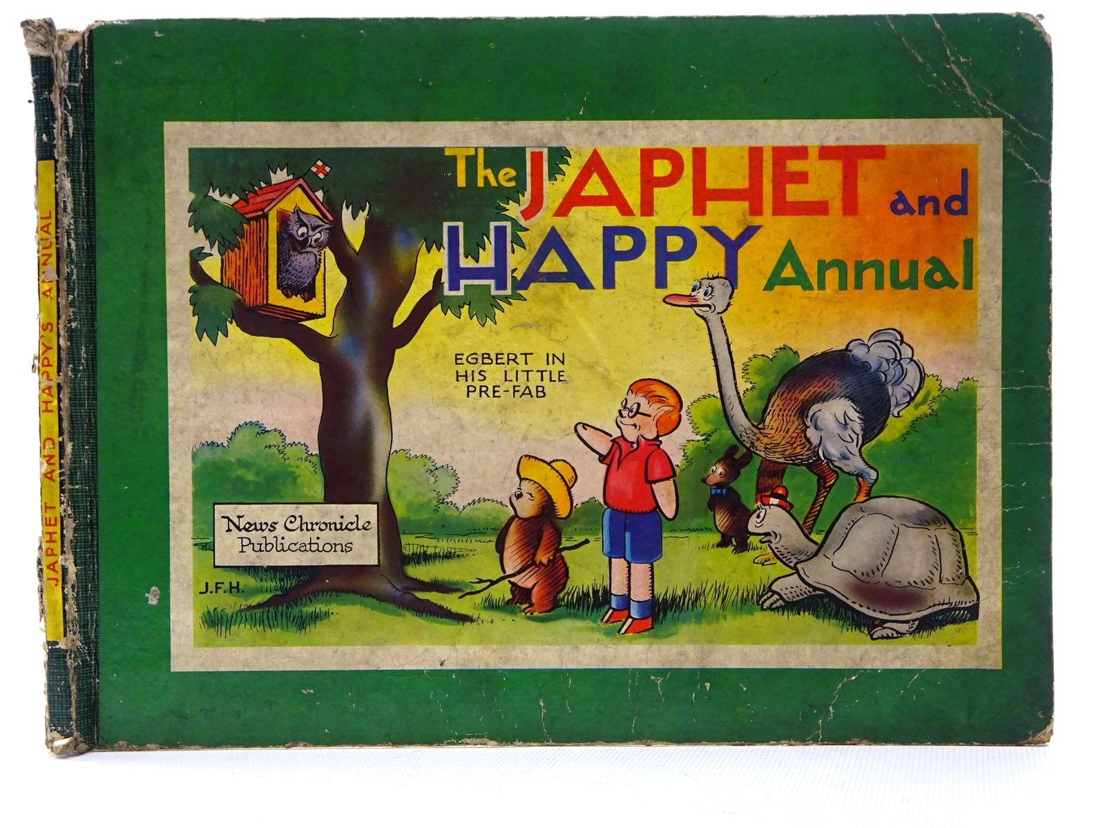 Photo of JAPHET AND HAPPY ANNUAL written by Horrabin, J.F. Thomas, F.W. illustrated by Horrabin, J.F. published by News Chronicle (STOCK CODE: 2125258)  for sale by Stella & Rose's Books