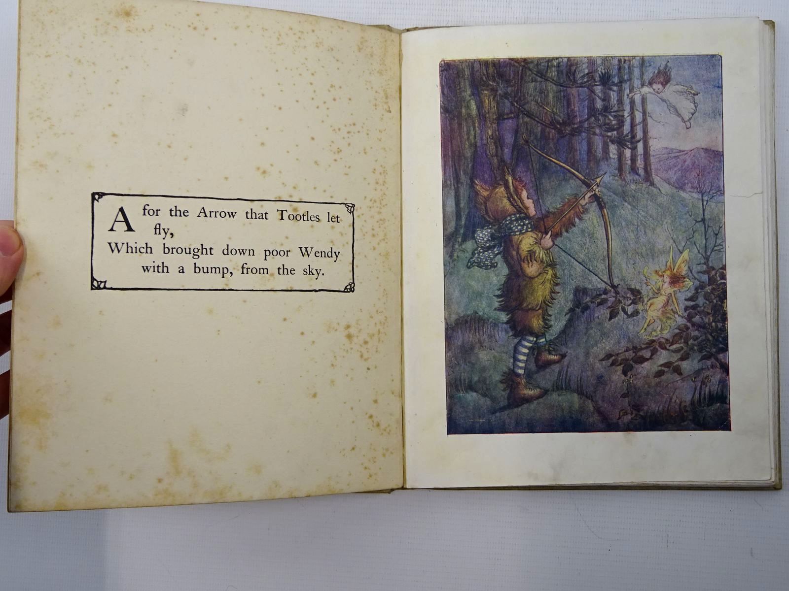 Photo of PETER PAN'S ABC written by Barrie, J.M. illustrated by White, Flora published by Oxford University Press, Humphrey Milford (STOCK CODE: 2125360)  for sale by Stella & Rose's Books