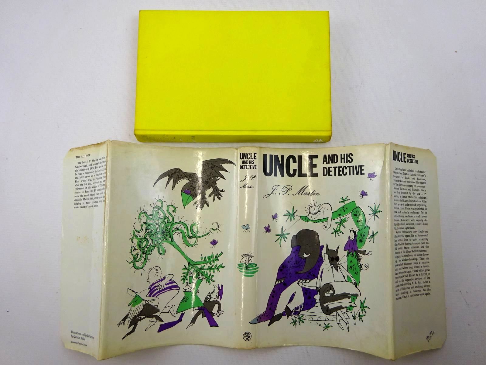 Photo of UNCLE AND HIS DETECTIVE written by Martin, J.P. illustrated by Blake, Quentin published by Jonathan Cape (STOCK CODE: 2125759)  for sale by Stella & Rose's Books