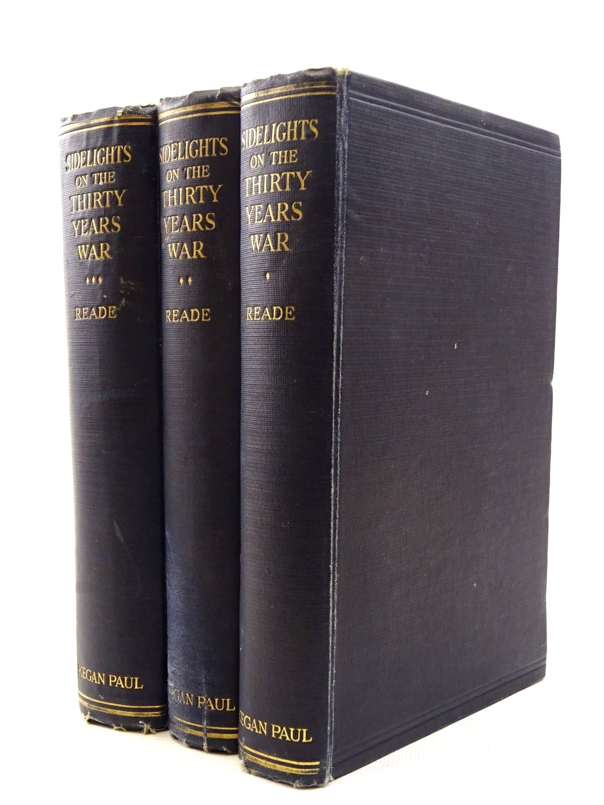 Photo of SIDELIGHTS ON THE THIRTY YEARS WARM (3 VOLUMES) written by Reade, Hubert G.R. published by Kegan Paul, Trench, Trubner &amp; Co. Ltd. (STOCK CODE: 2126071)  for sale by Stella & Rose's Books