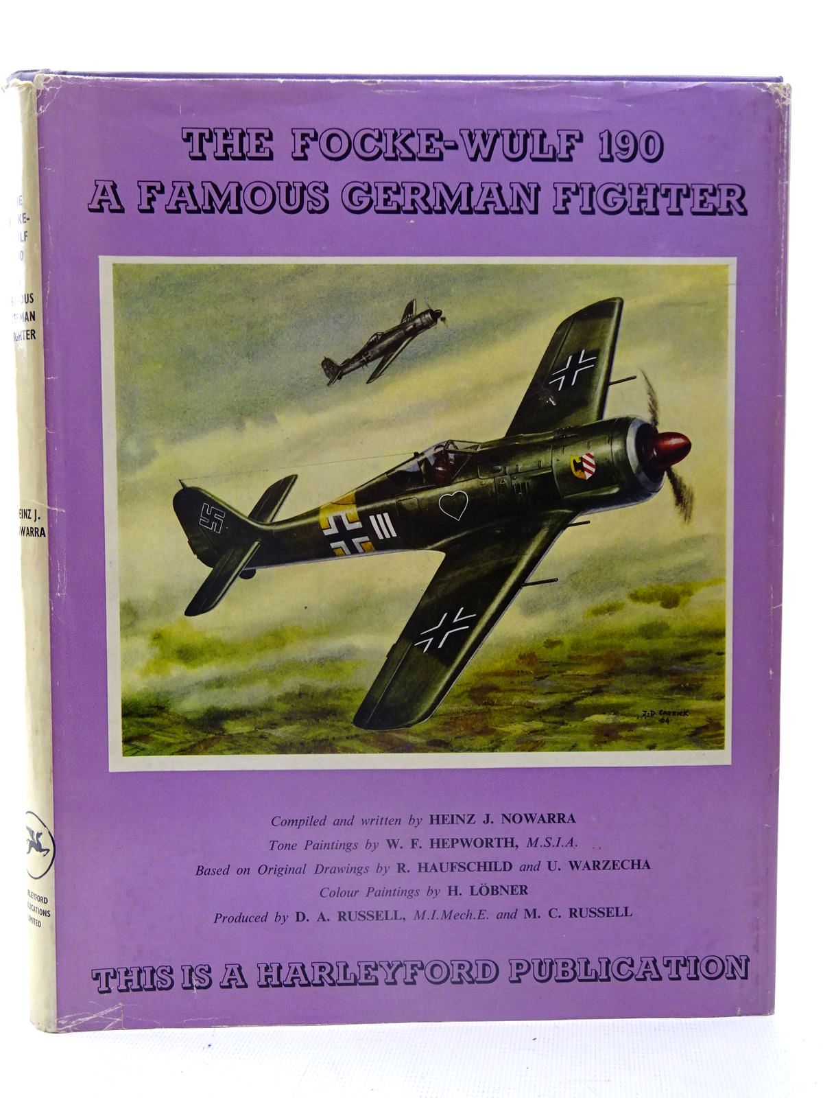 Photo of THE FOCKE-WULF 190 A FAMOUS GERMAN FIGHTER written by Nowarra, Heinz J. illustrated by Hepworth, W.F. published by Harleyford Publications Limited (STOCK CODE: 2126116)  for sale by Stella & Rose's Books