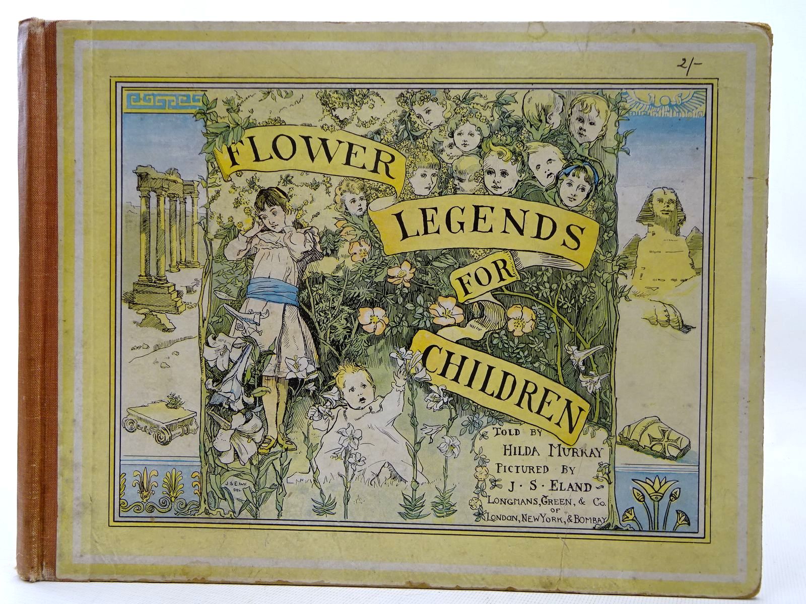 Photo of FLOWER LEGENDS FOR CHILDREN written by Murray, Hilda illustrated by Eland, J.S. published by Longmans, Green & Co. (STOCK CODE: 2126687)  for sale by Stella & Rose's Books