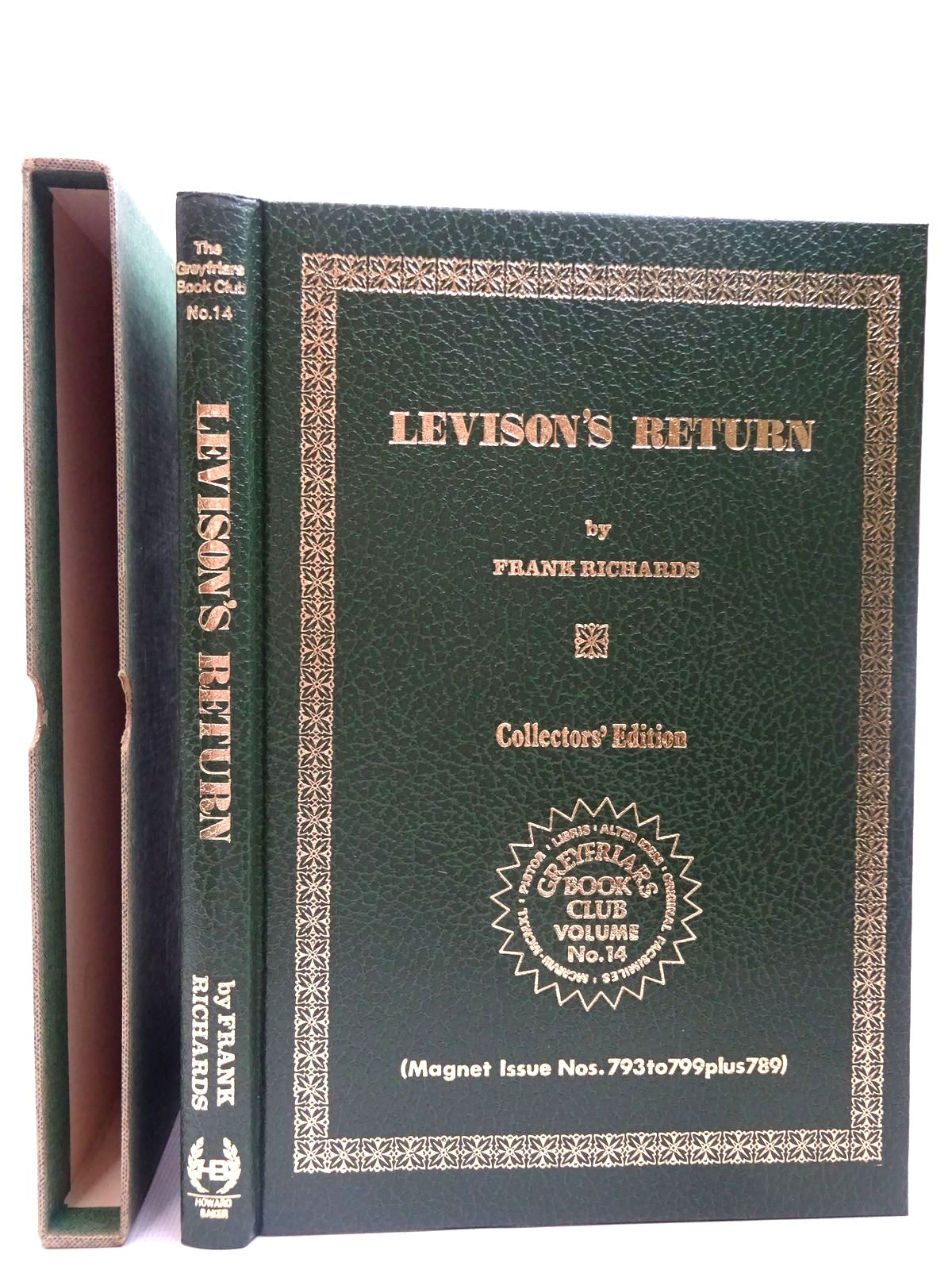Photo of LEVISON'S RETURN written by Richards, Frank published by Howard Baker (STOCK CODE: 2126783)  for sale by Stella & Rose's Books