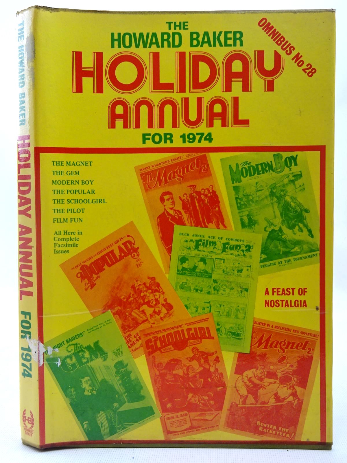 Photo of THE HOWARD BAKER HOLIDAY ANNUAL FOR 1974 written by Richards, Frank Richards, Hilda et al, published by Howard Baker (STOCK CODE: 2126980)  for sale by Stella & Rose's Books