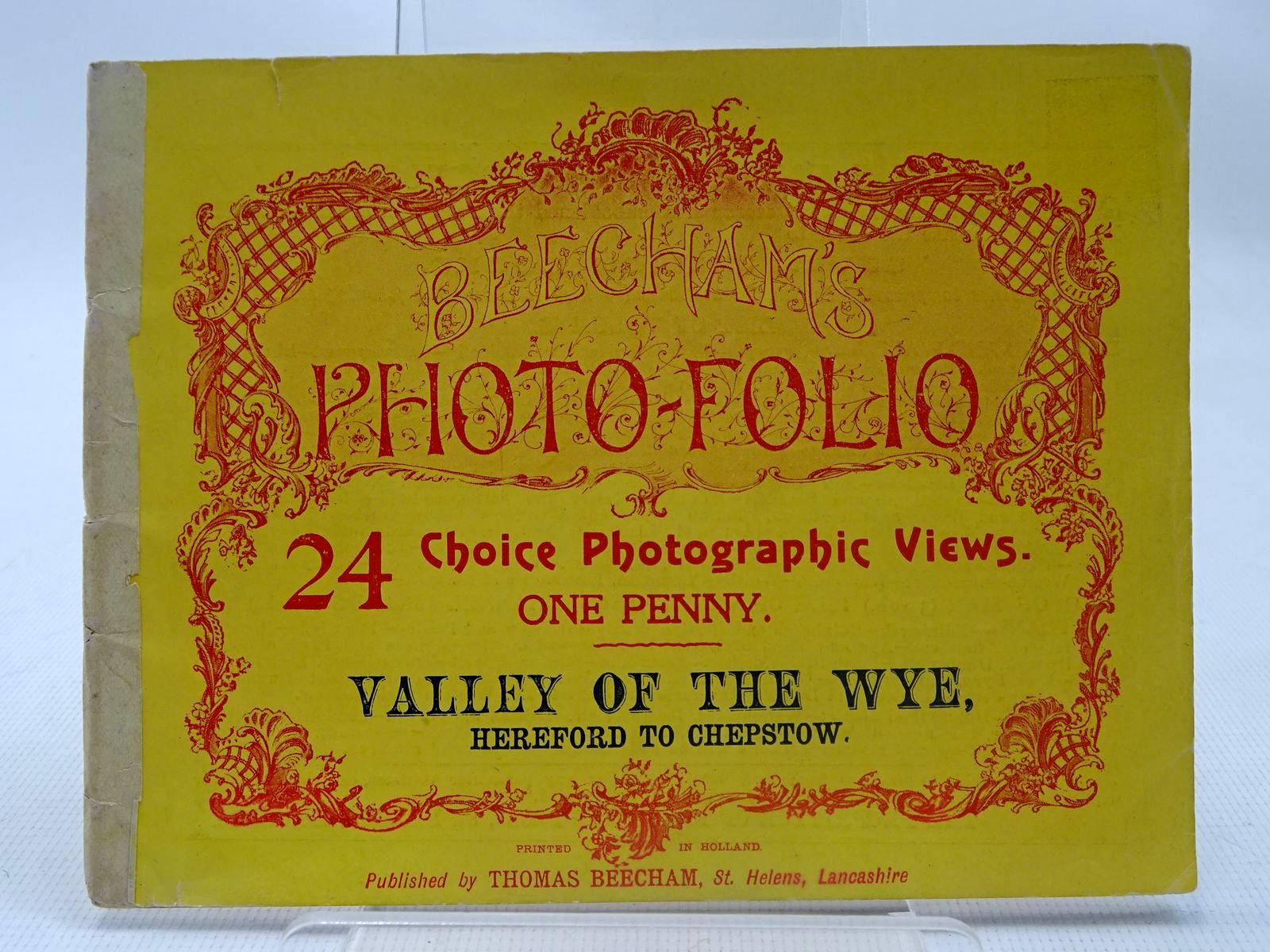 Photo of BEECHAM'S PHOTO-FOLIO VALLEY OF THE WYE, HEREFORD TO CHEPSTOW published by Thomas Beecham (STOCK CODE: 2127008)  for sale by Stella & Rose's Books