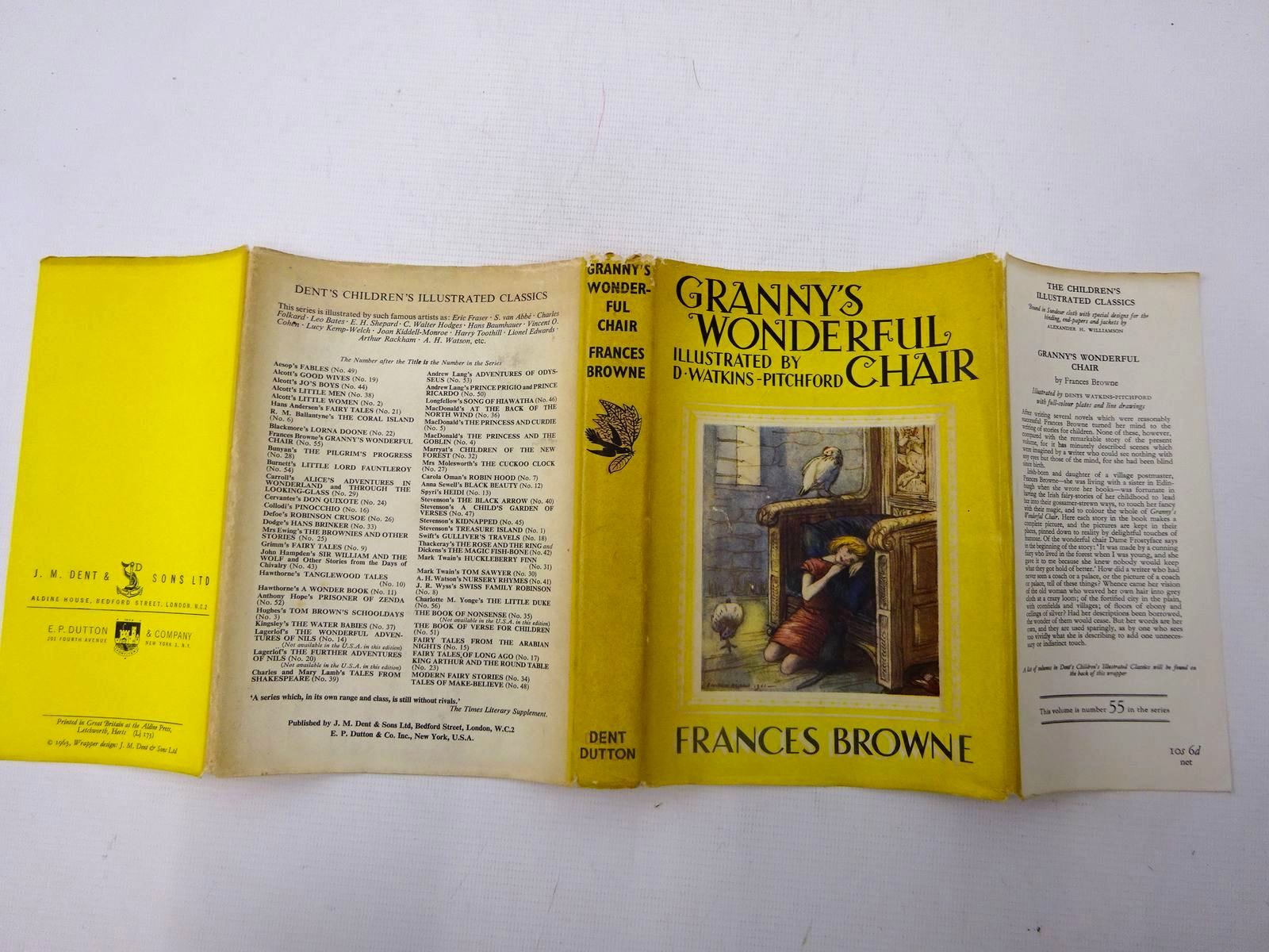 Photo of GRANNY'S WONDERFUL CHAIR written by Browne, Frances illustrated by BB,  published by J.M. Dent & Sons Ltd. (STOCK CODE: 2127229)  for sale by Stella & Rose's Books