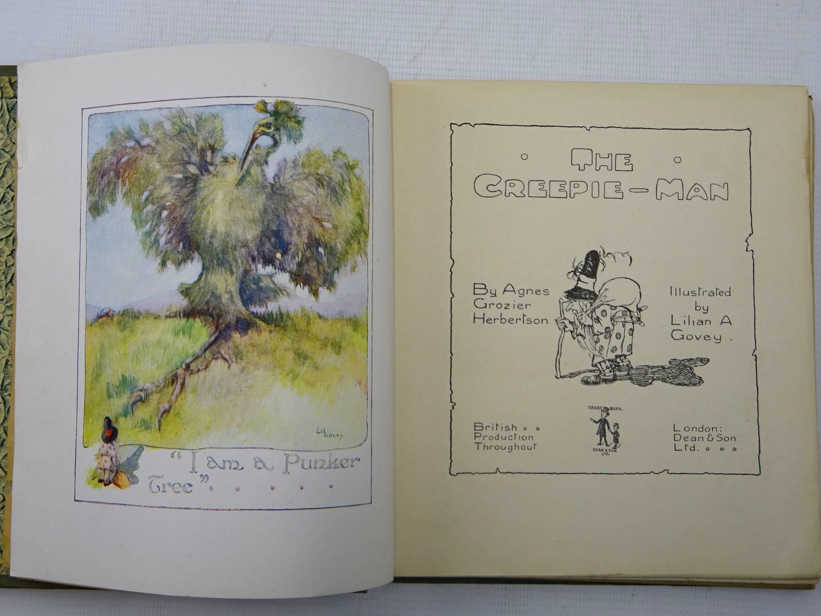 Photo of TALES OF HAPPY COMMON written by Herbertson, Agnes Grozier illustrated by Govey, Lilian A. published by Dean & Son Ltd. (STOCK CODE: 2127505)  for sale by Stella & Rose's Books