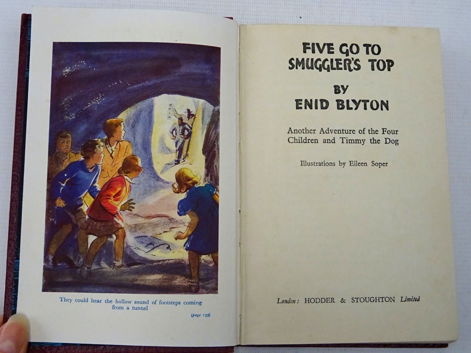Photo of FIVE GO TO SMUGGLER'S TOP written by Blyton, Enid illustrated by Soper, Eileen published by Hodder & Stoughton (STOCK CODE: 2128060)  for sale by Stella & Rose's Books