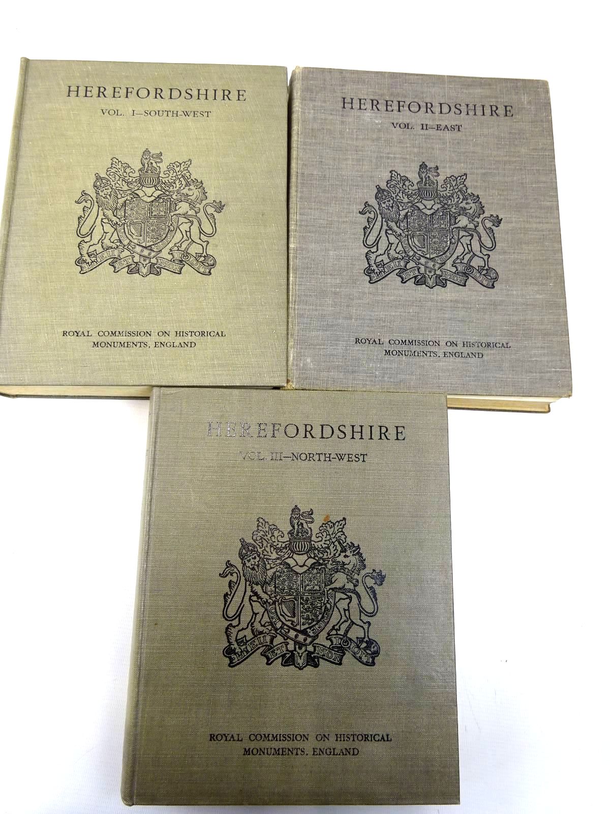 Photo of AN INVENTORY OF THE HISTORICAL MONUMENTS IN HEREFORDSHIRE (3 VOLUMES) published by HMSO (STOCK CODE: 2128332)  for sale by Stella & Rose's Books