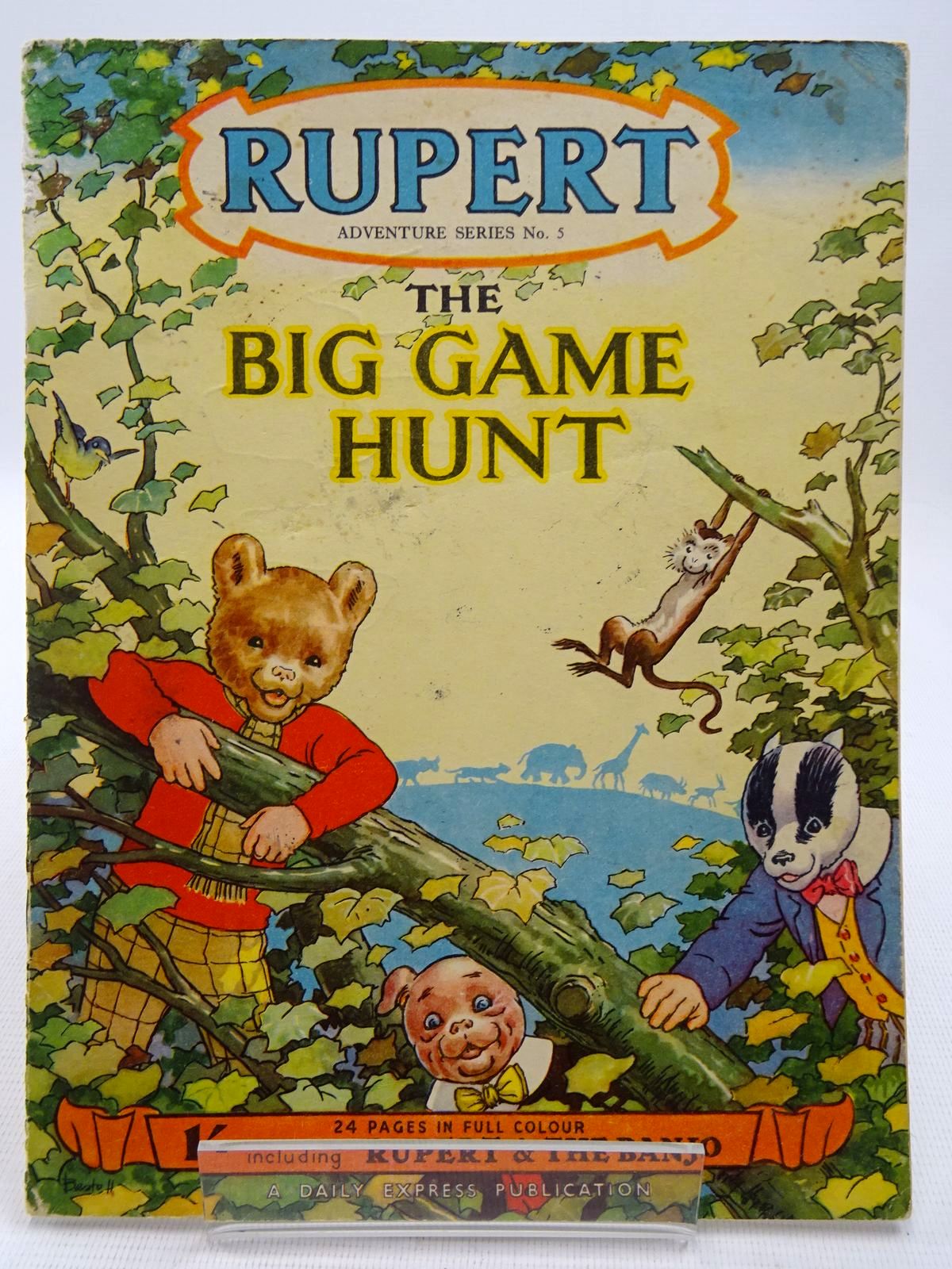 Photo of RUPERT ADVENTURE SERIES No. 5 - THE BIG GAME HUNT written by Bestall, Alfred illustrated by Bestall, Alfred published by Daily Express (STOCK CODE: 2128604)  for sale by Stella & Rose's Books