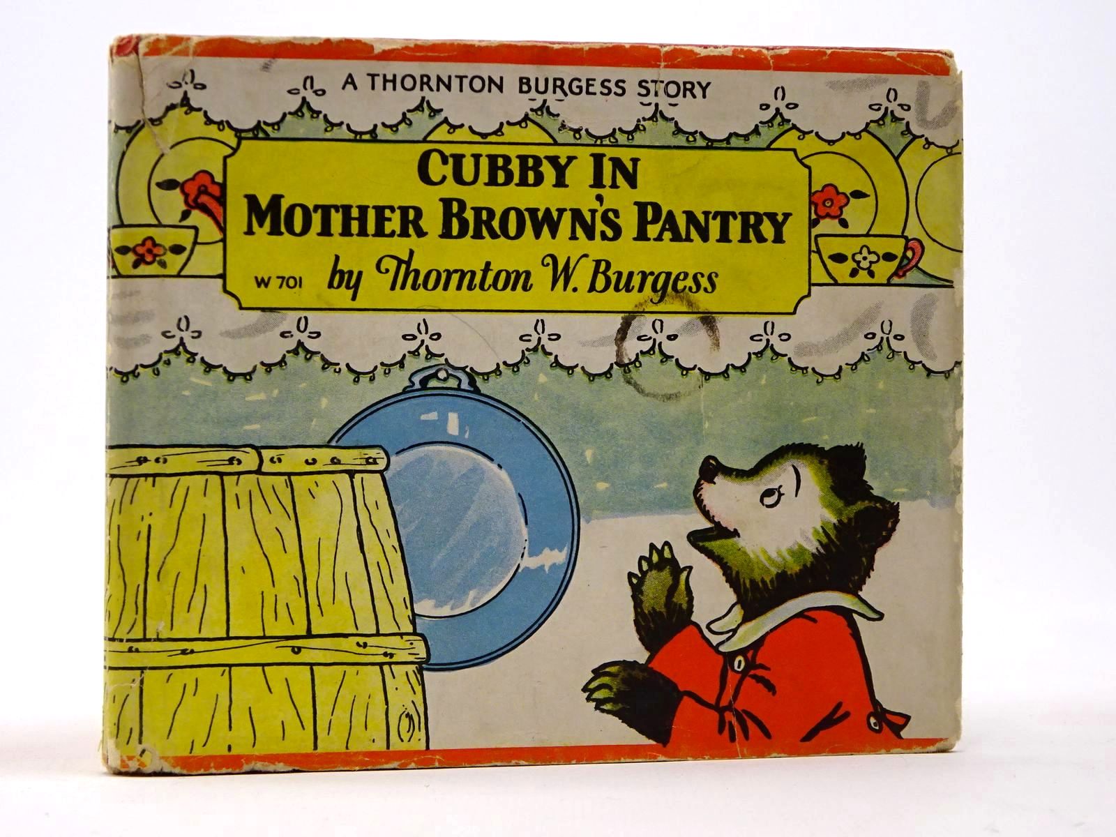 Photo of CUBBY IN MOTHER BROWN'S PANTRY written by Burgess, Thornton W. illustrated by Jordan, Nina R. published by Whitman Publishing Company (STOCK CODE: 2129901)  for sale by Stella & Rose's Books