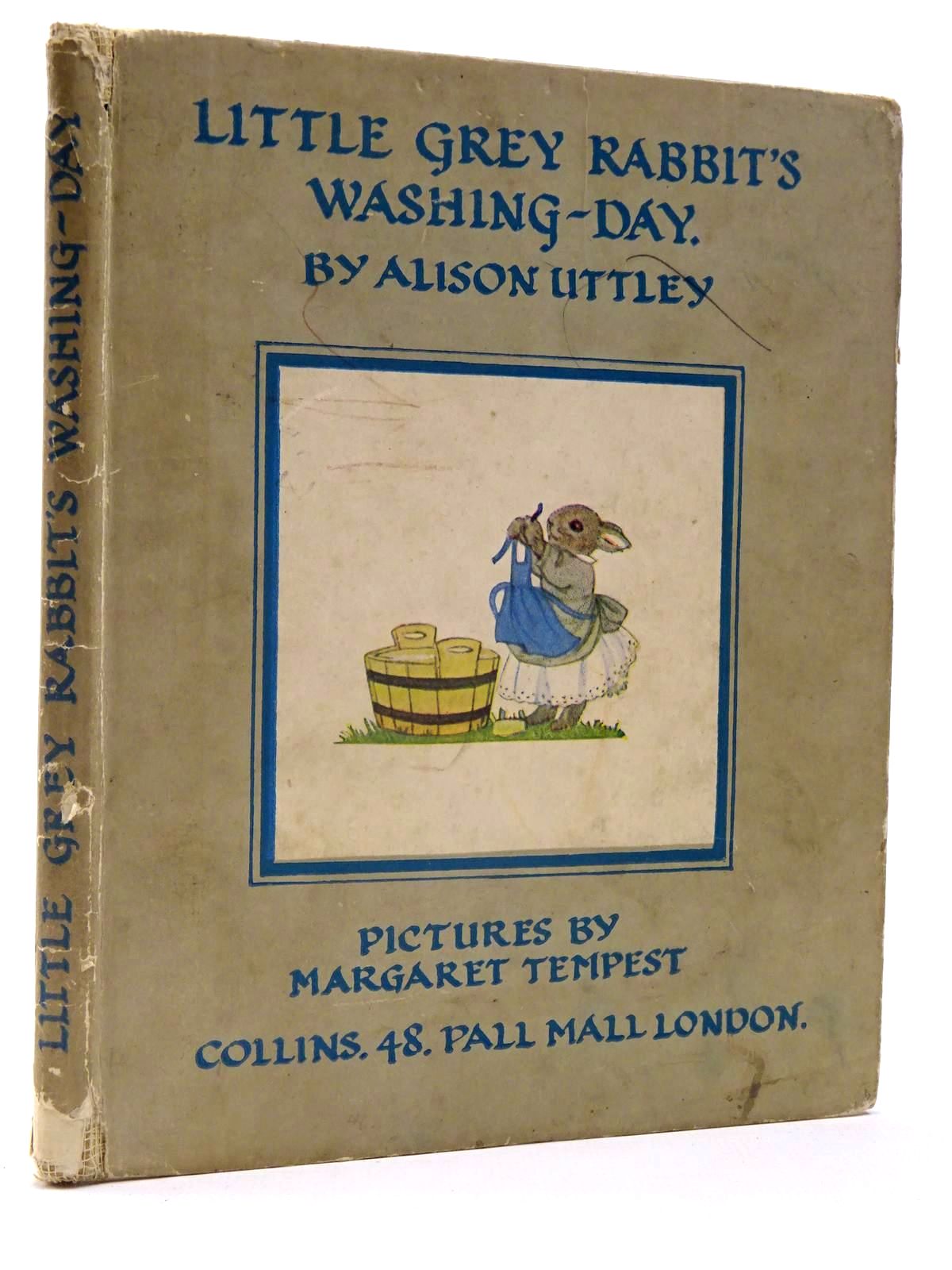Photo of LITTLE GREY RABBIT'S WASHING-DAY written by Uttley, Alison illustrated by Tempest, Margaret published by Collins (STOCK CODE: 2130240)  for sale by Stella & Rose's Books