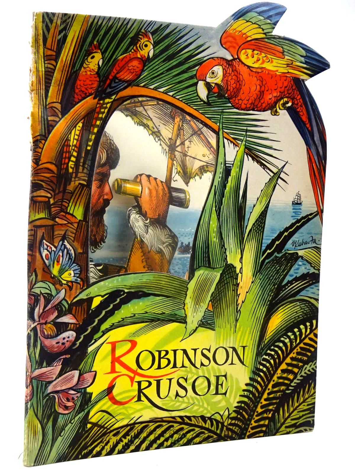 Photo of ROBINSON CRUSOE illustrated by Kubasta, Vojtech published by Bancroft & Co.(Publishers) Ltd. (STOCK CODE: 2130266)  for sale by Stella & Rose's Books