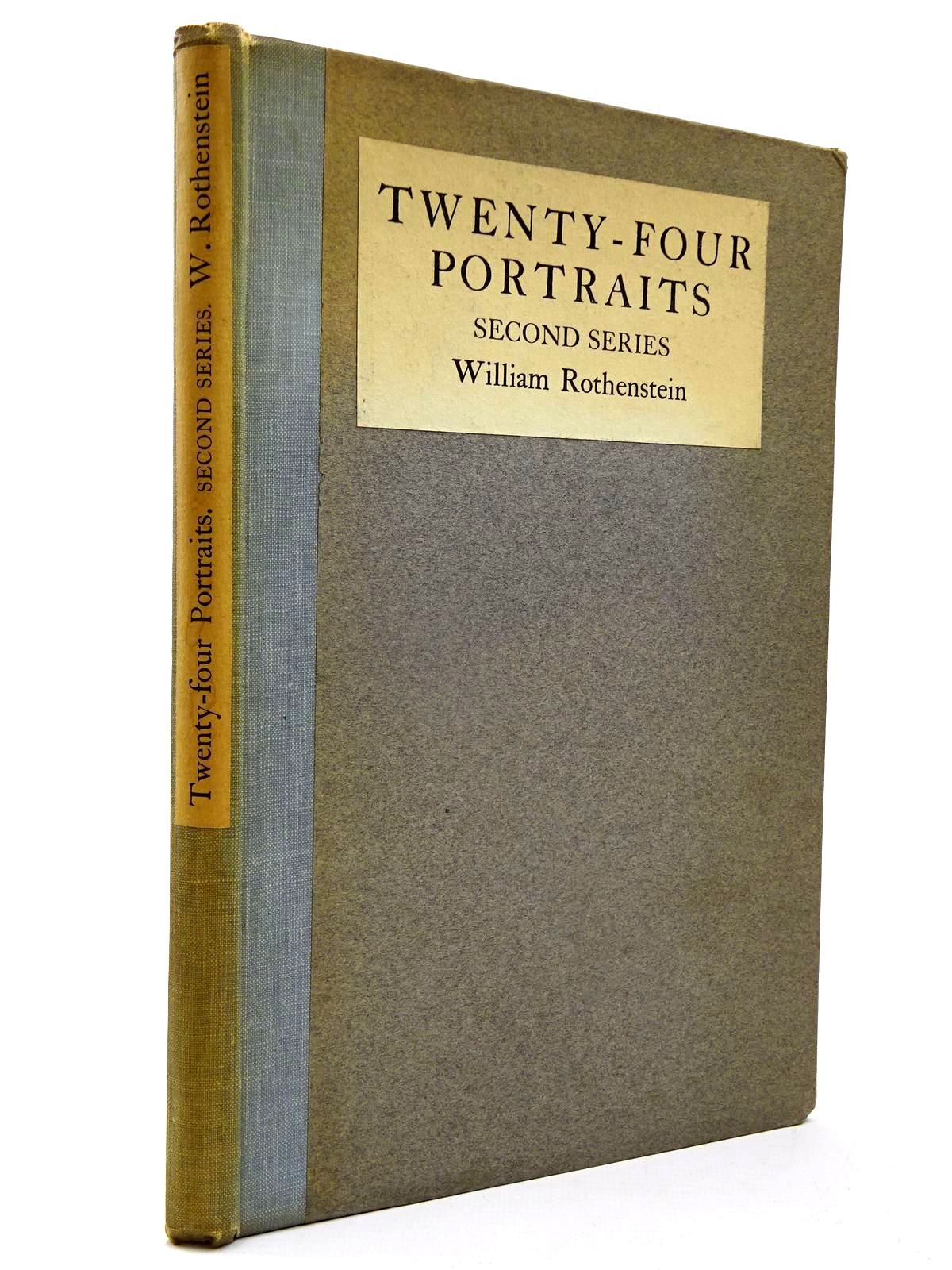 Photo of TWENTY-FOUR PORTRAITS illustrated by Rothenstein, William published by Chatto &amp; Windus (STOCK CODE: 2130287)  for sale by Stella & Rose's Books
