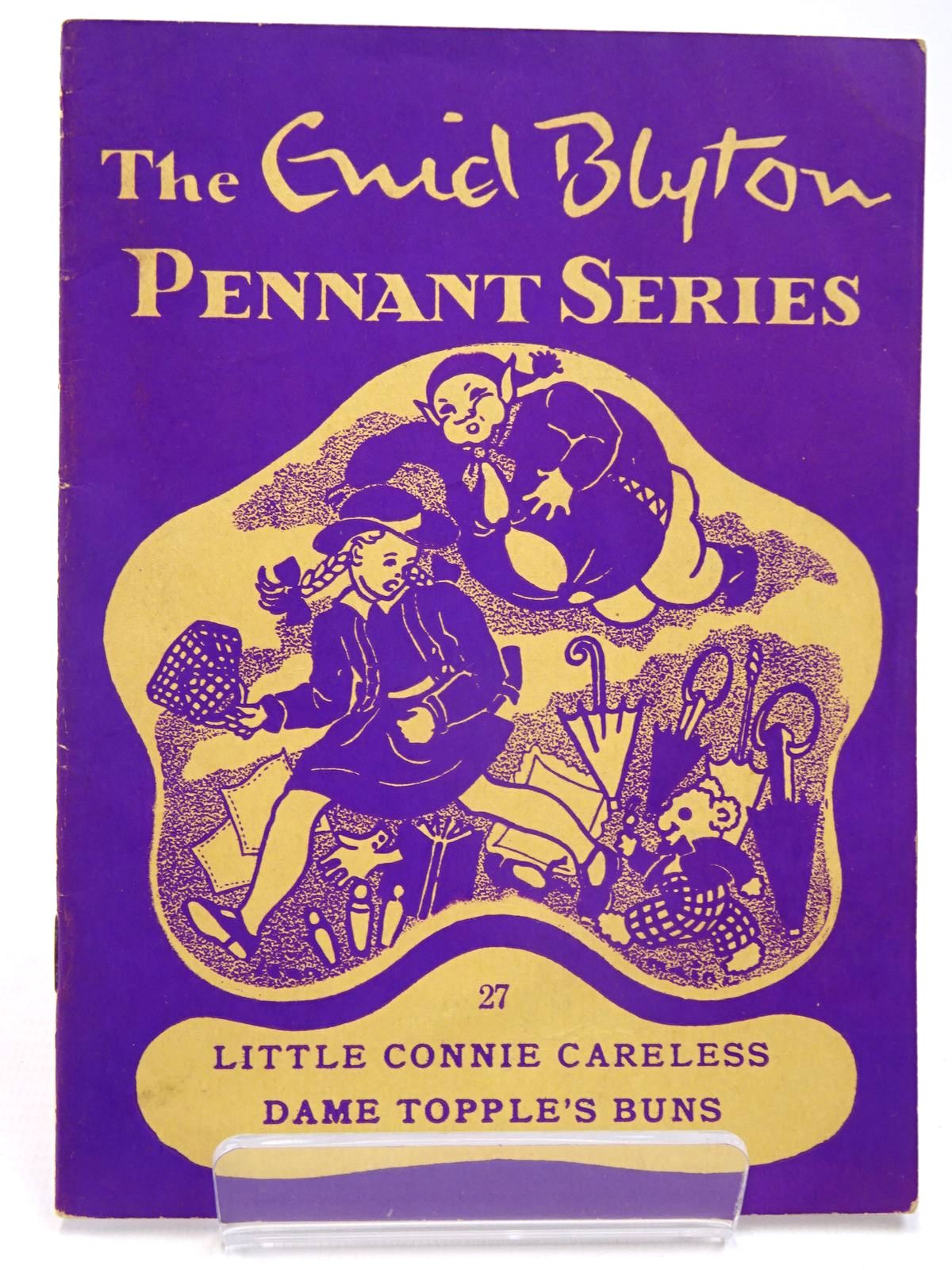 Photo of THE ENID BLYTON PENNANT SERIES No. 27 LITTLE CONNIE CARELESS / DAME TOPPLE'S BUNS written by Blyton, Enid illustrated by Soper, Eileen Main, Jean published by Macmillan &amp; Co. Ltd. (STOCK CODE: 2130513)  for sale by Stella & Rose's Books