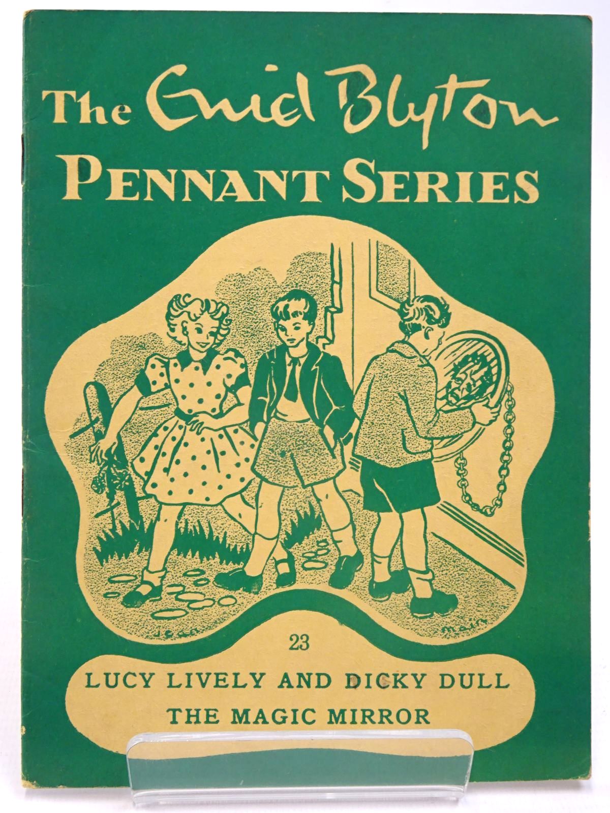 Photo of THE ENID BLYTON PENNANT SERIES No. 23 LUCY LIVELY AND DICKY DULL / THE MAGIC MIRROR written by Blyton, Enid illustrated by Soper, Eileen
Main, Jean published by Macmillan & Co. Ltd. (STOCK CODE: 2130516)  for sale by Stella & Rose's Books
