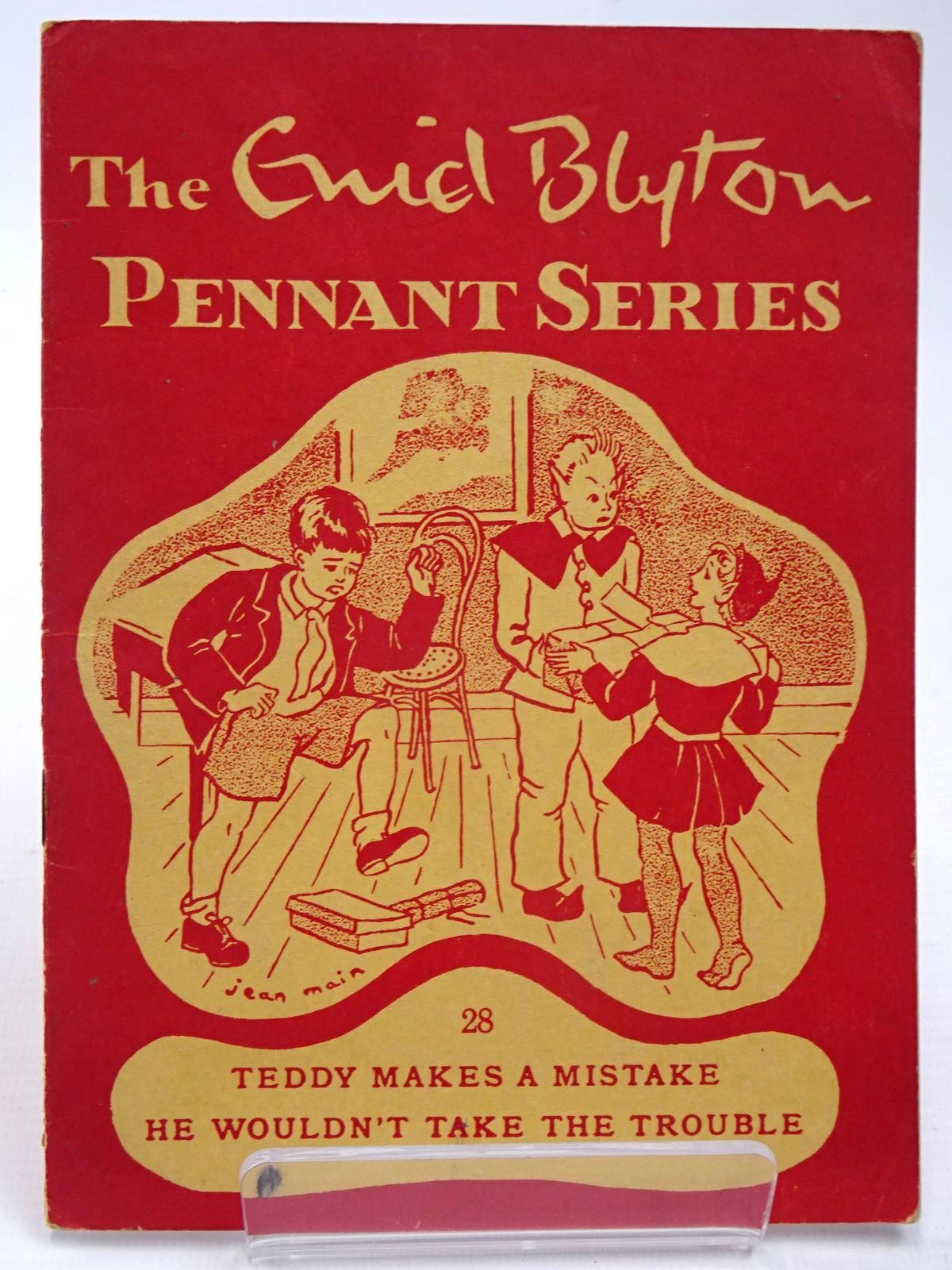 Photo of THE ENID BLYTON PENNANT SERIES No. 28 TEDDY MAKES A MISTAKE / HE WOULDN'T TAKE THE TROUBLE written by Blyton, Enid illustrated by Soper, Eileen
Main, Jean published by Macmillan & Co. Ltd. (STOCK CODE: 2130526)  for sale by Stella & Rose's Books