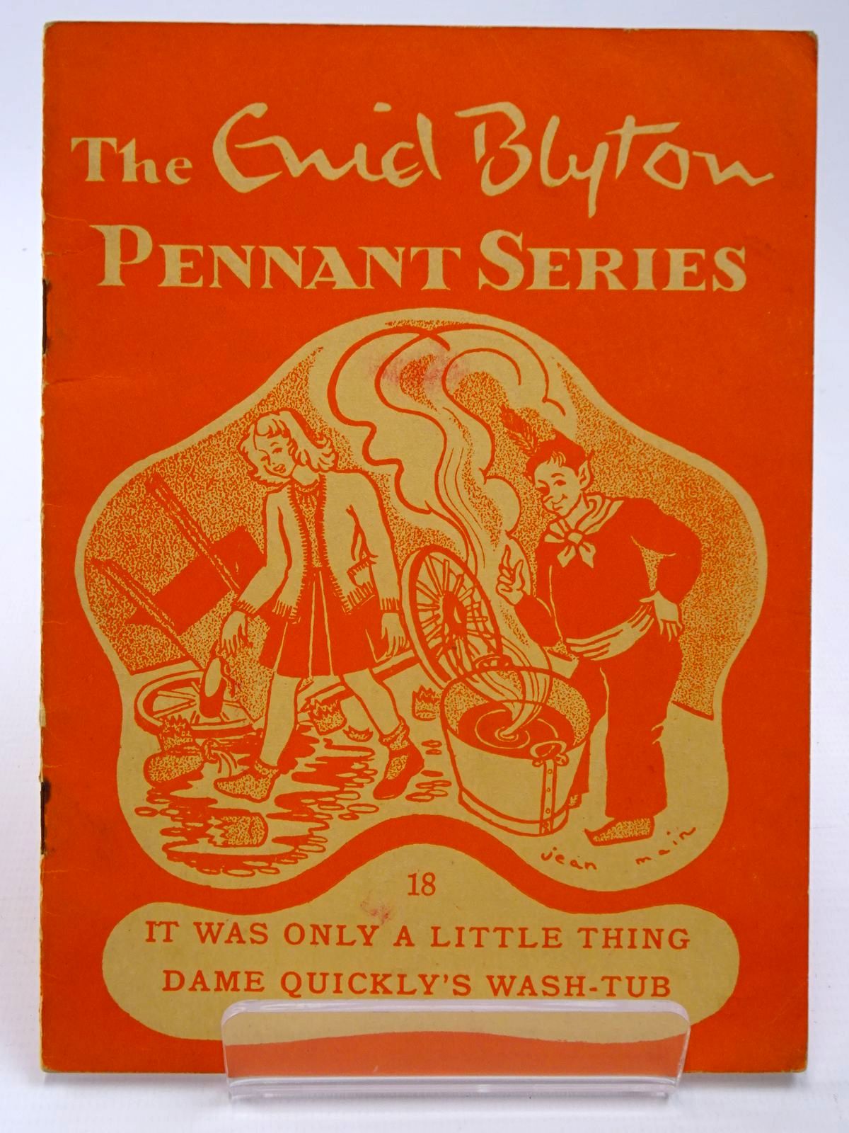 Photo of THE ENID BLYTON PENNANT SERIES No. 18 IT WAS ONLY A LITTLE THING / DAME QUICKLY'S WASH-TUB written by Blyton, Enid illustrated by Soper, Eileen
Main, Jean published by Macmillan & Co. Ltd. (STOCK CODE: 2130527)  for sale by Stella & Rose's Books