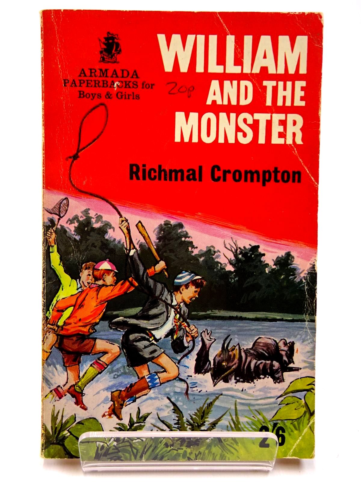 Photo of WILLIAM AND THE MONSTER written by Crompton, Richmal illustrated by Archer, Peter published by Armada (STOCK CODE: 2130552)  for sale by Stella & Rose's Books