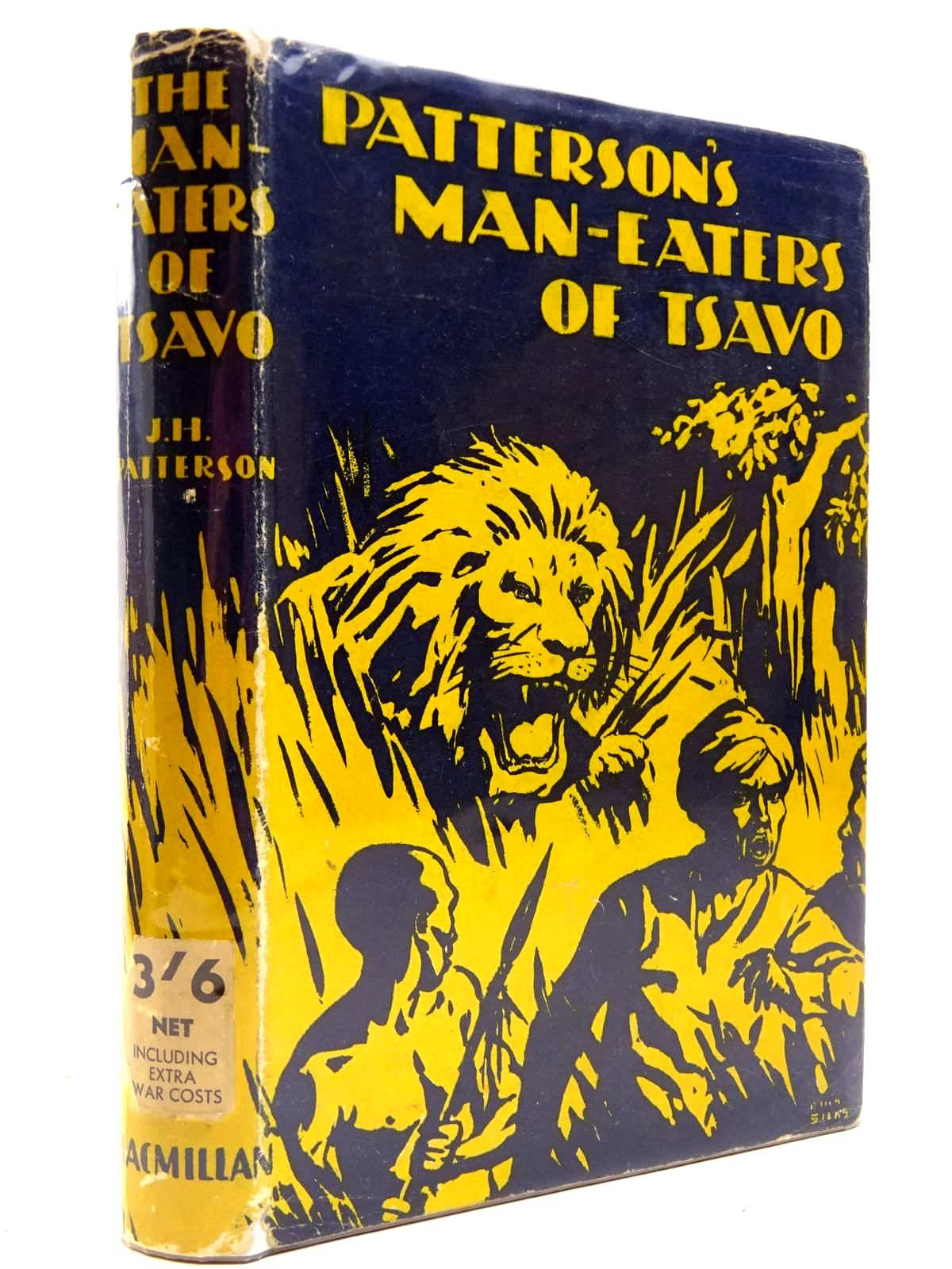 Photo of THE MAN-EATERS OF TSAVO written by Patterson, J.H. published by Macmillan & Co. Ltd. (STOCK CODE: 2131020) for sale by Stella & Rose's Books