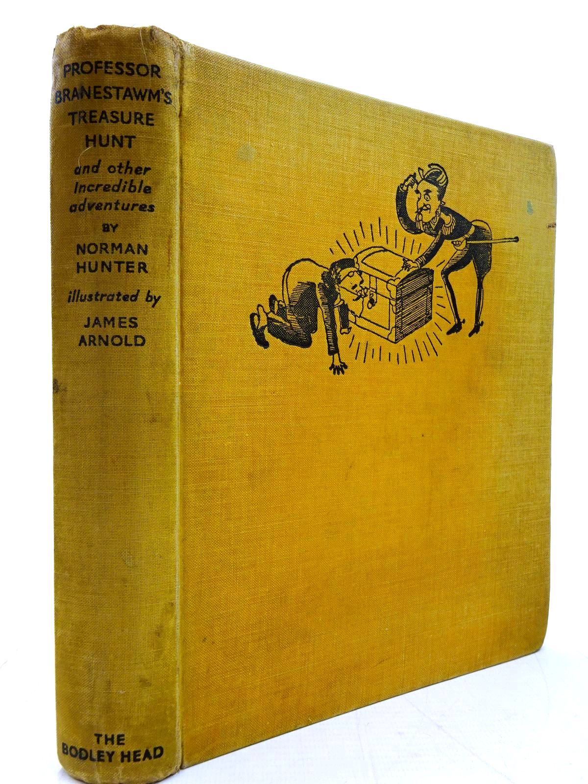 Photo of PROFESSOR BRANESTAWM'S TREASURE HUNT written by Hunter, Norman illustrated by Arnold, James published by John Lane The Bodley Head (STOCK CODE: 2131064)  for sale by Stella & Rose's Books
