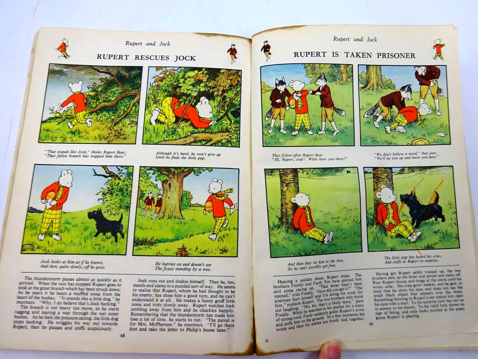 Photo of RUPERT ANNUAL 1945 - A NEW RUPERT BOOK written by Bestall, Alfred illustrated by Bestall, Alfred published by Daily Express (STOCK CODE: 2131073)  for sale by Stella & Rose's Books