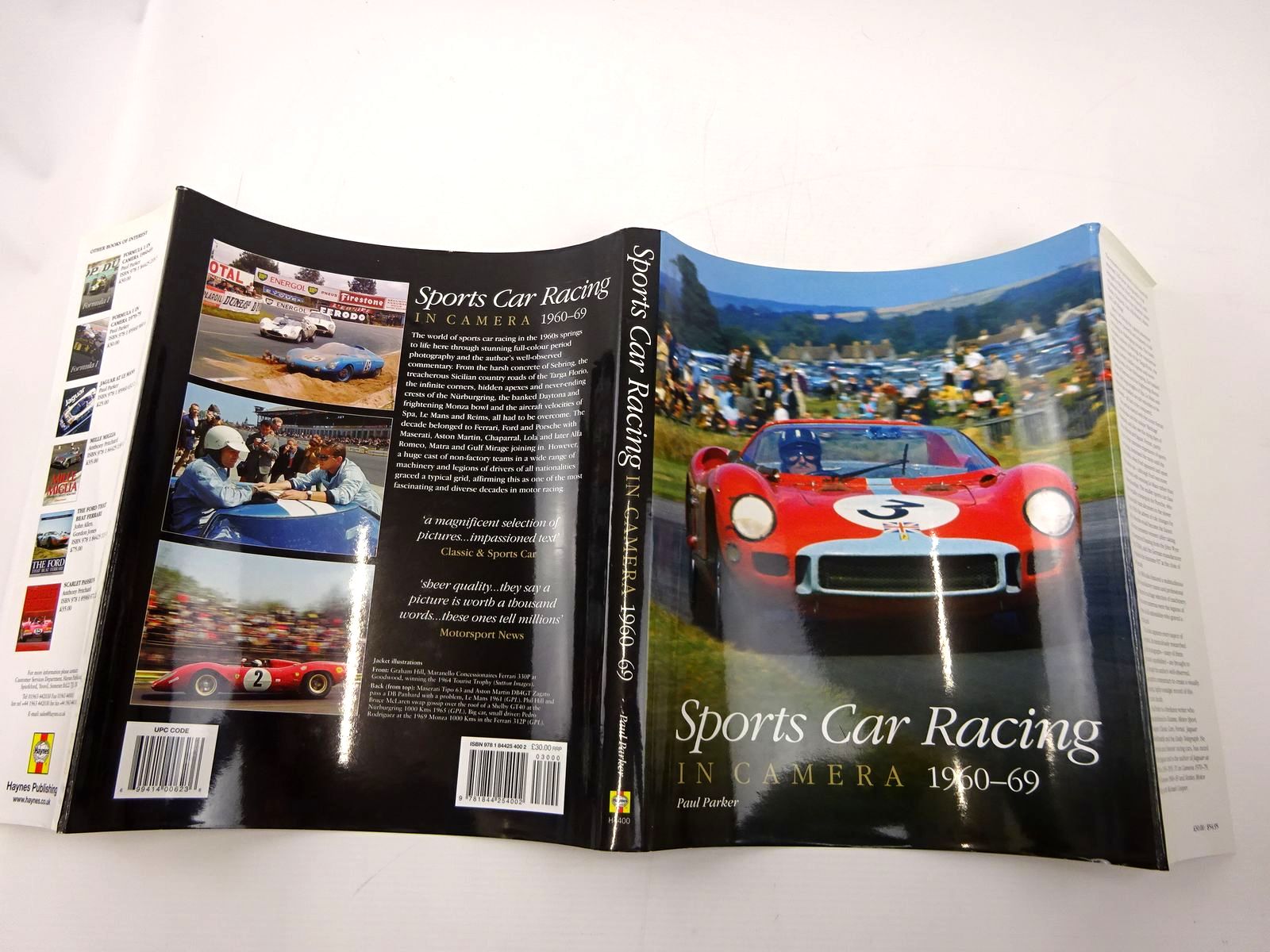 Photo of SPORTS CAR RACING IN CAMERA 1960-69 written by Parker, Paul published by Haynes (STOCK CODE: 2131229)  for sale by Stella & Rose's Books